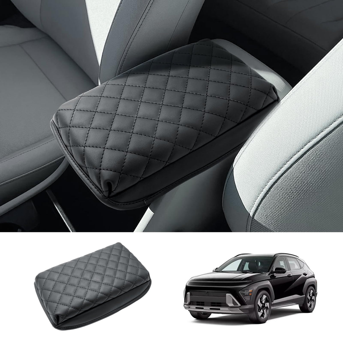 2024 2025 2026 Kona Center Console Cover for Hyundai Kona - Product Imagery