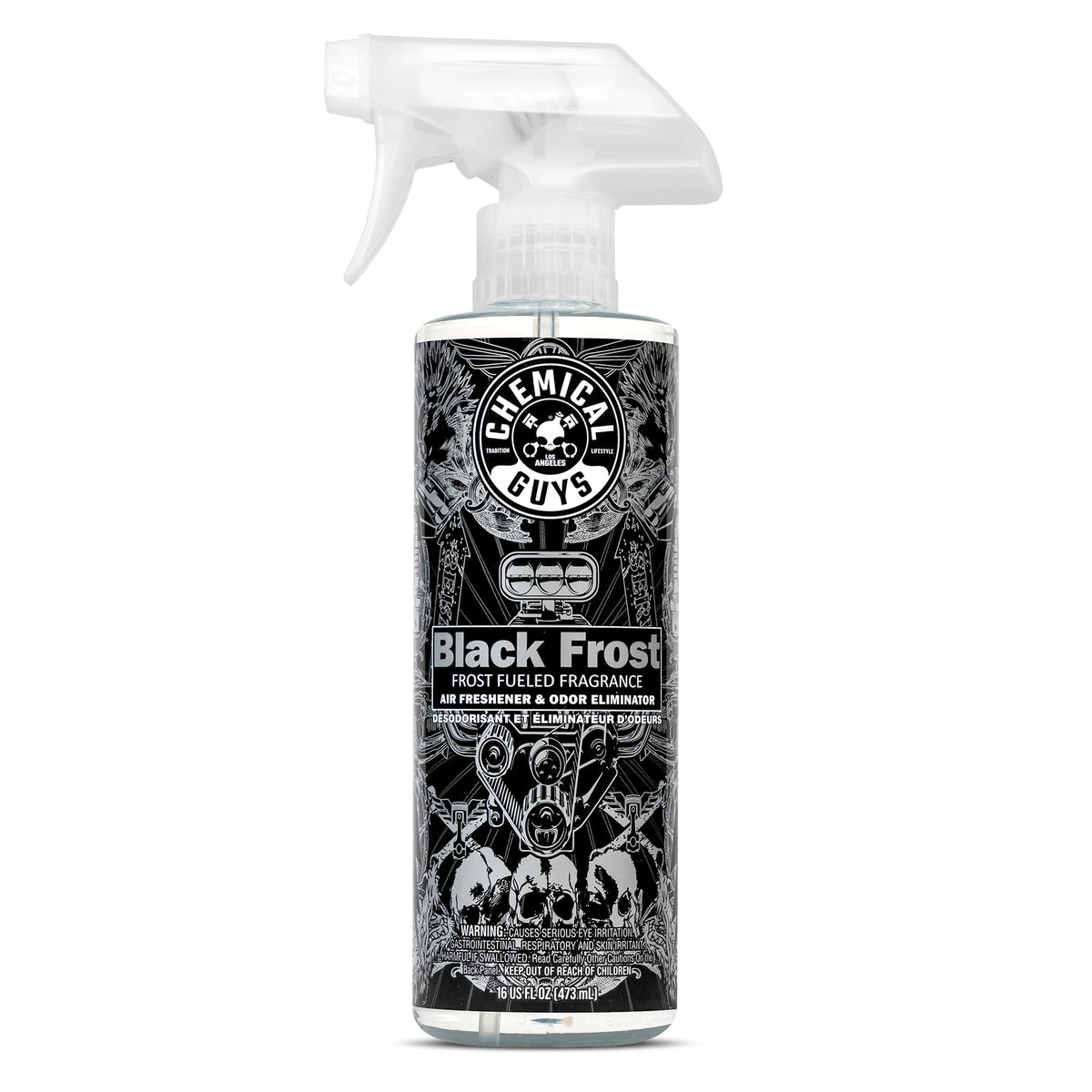 Chemical Guys, Black Frost Air Freshener & Odor Neutralizer - Product Imagery