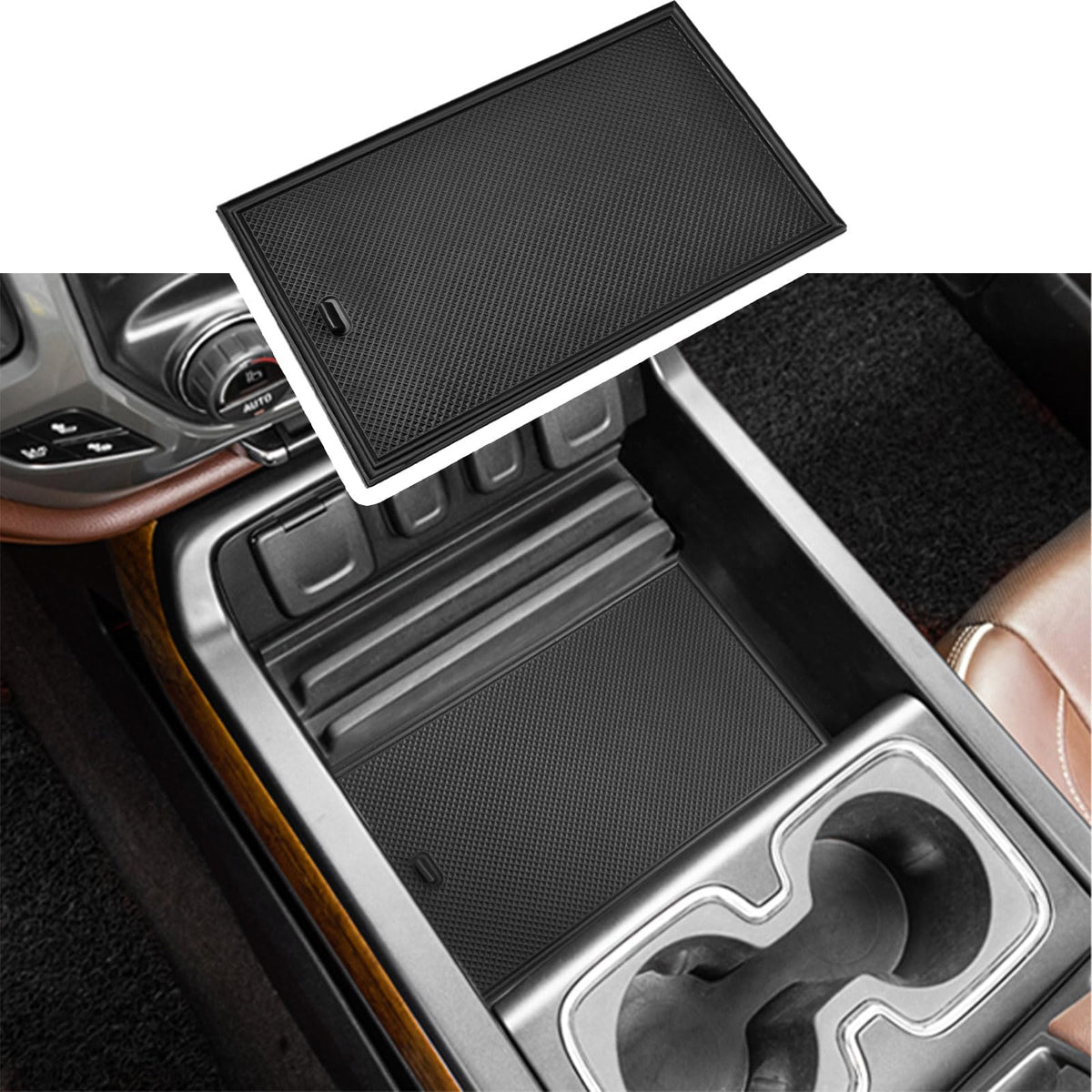 Center Console Compartment Cover for 2014-2019 Sierra/Silverado - Product Imagery
