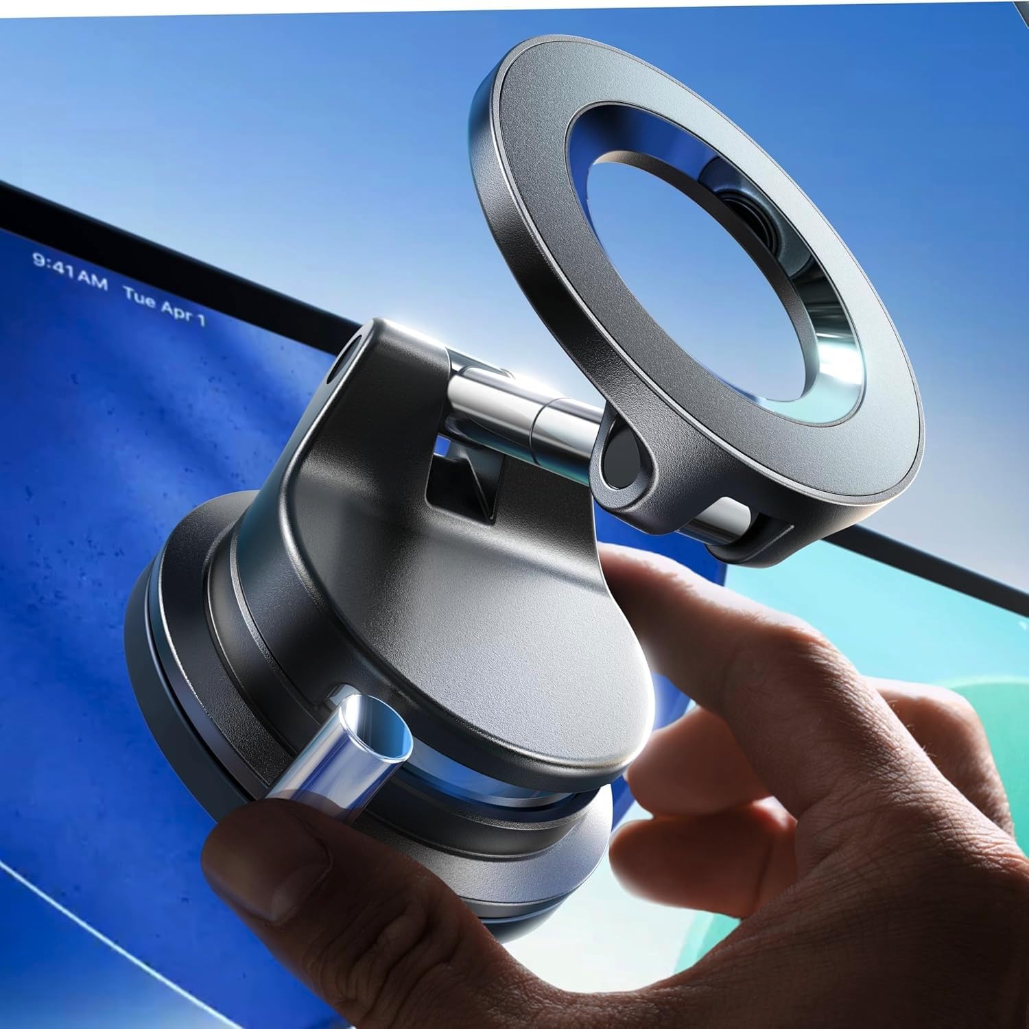 LISEN for MagSafe Car Mount [3800gf Strong Magnet & 90+LBS - Product Imagery
