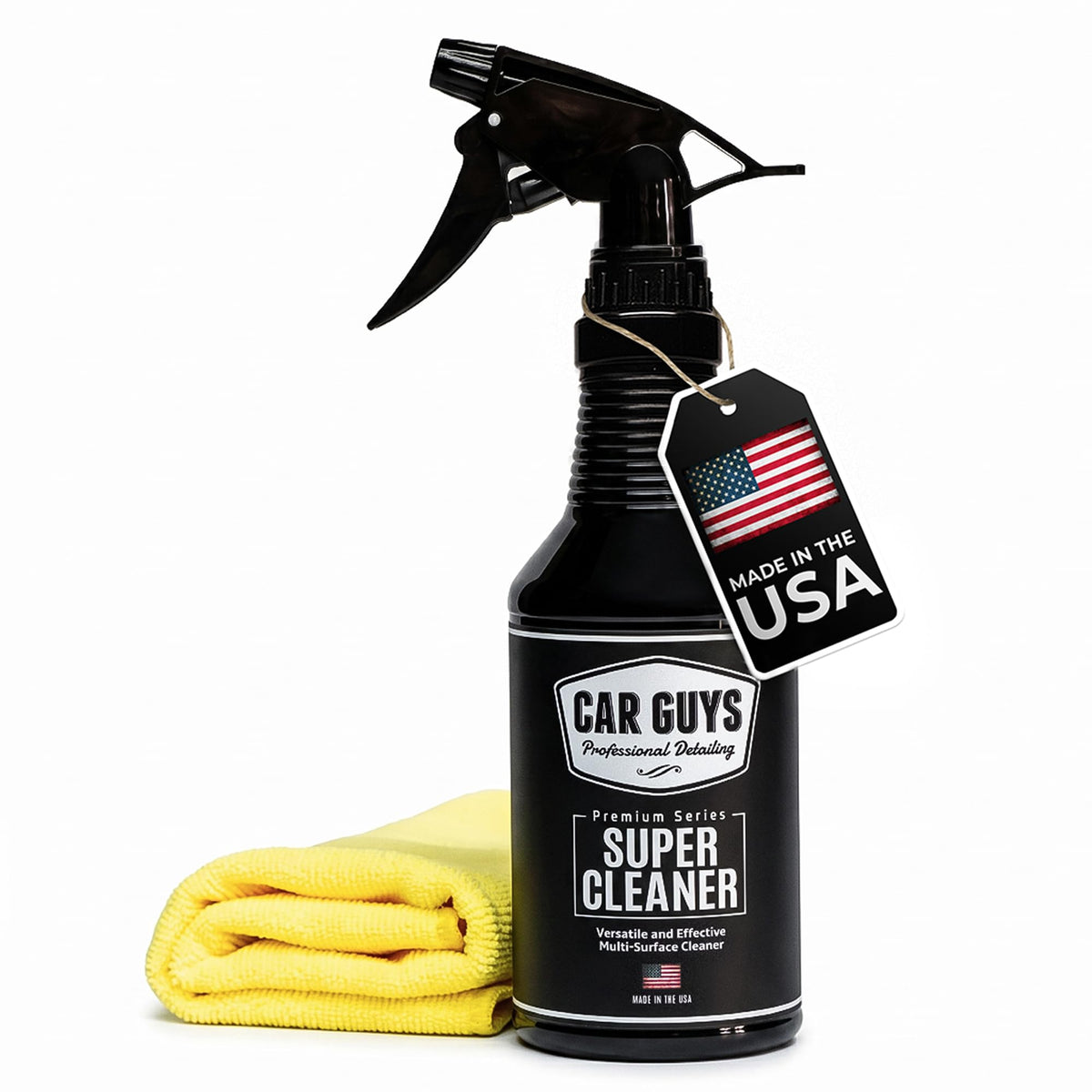 CarGuys Interior Car Cleaner for Tough Stains | Stain Remover - Product Imagery