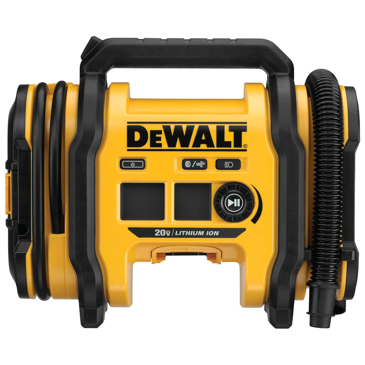 DEWALT Tire Inflator Portable Air Compressor 20V MAX, Car Air - Product Imagery