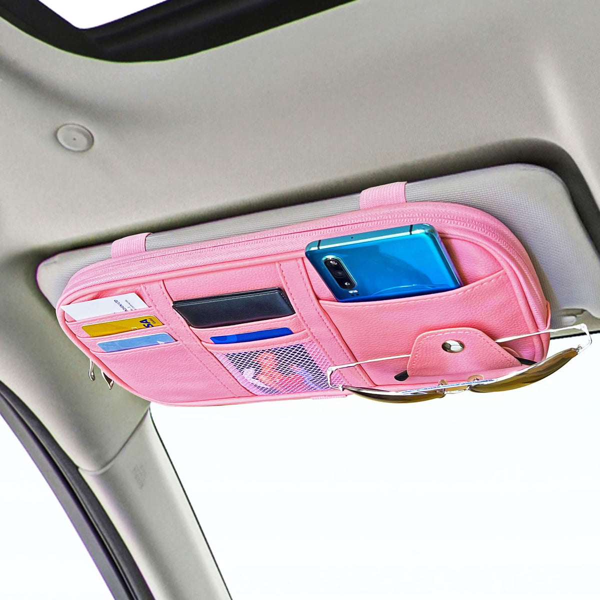 Da by Car Sun Visor Organizer Auto Interior Accessories Visor - Product Imagery