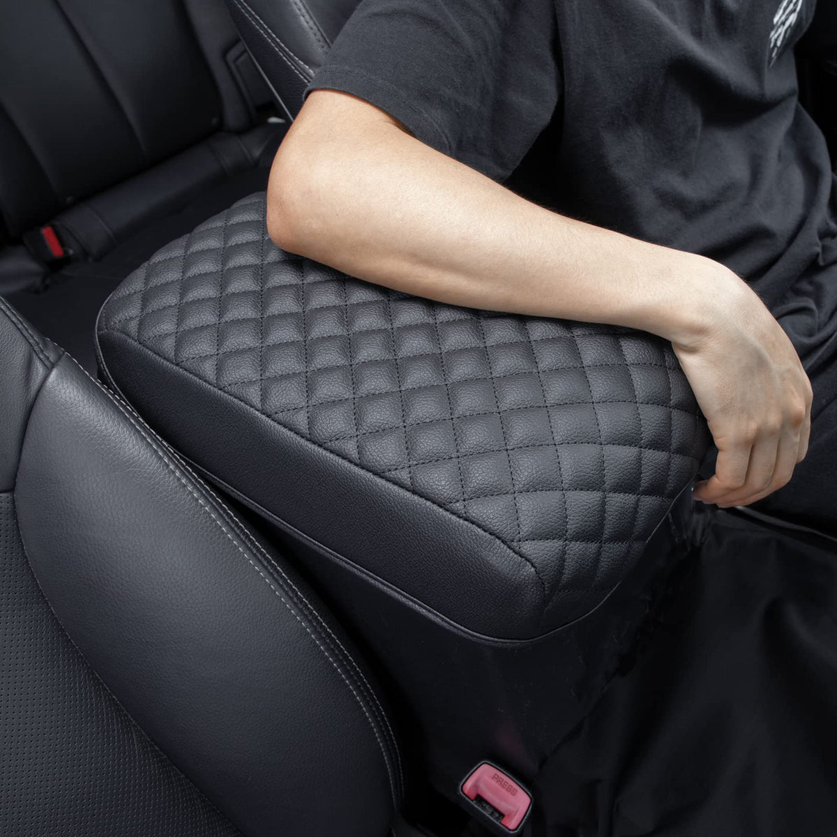 JKCOVER Console Armrest Cover Compatible with Toyota 4Runner - Product Imagery