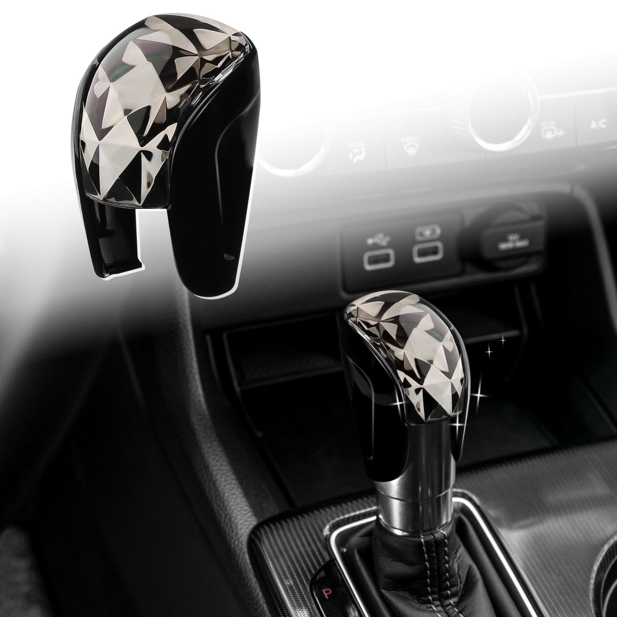 CKE for Honda Civic CR-V HR-V Accord Gear Shift Knob Cover - Product Imagery