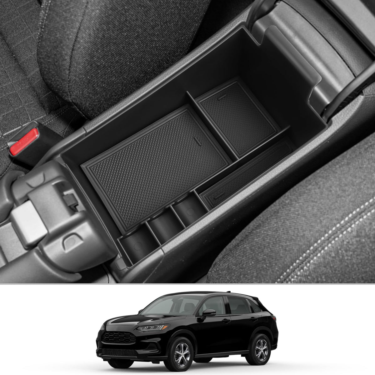 CDEFG 2025 2026 2027 HR-V Center Console Organizer Tray for - Product Imagery