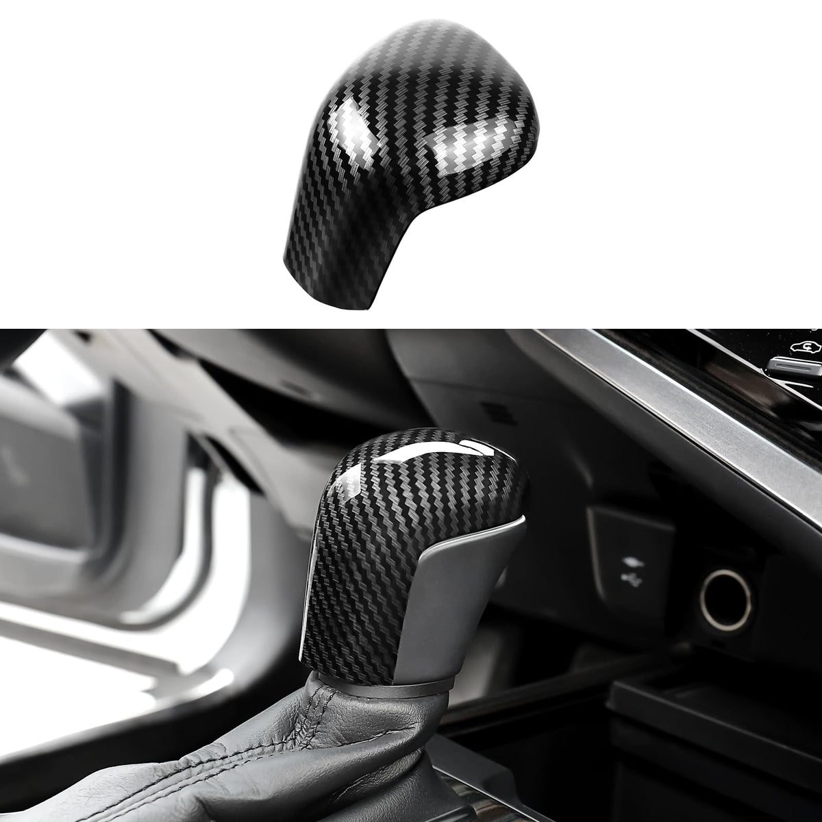 Gear Shift Cover Compatible with Toyota 2018-2026 Camry XE XSE - Product Imagery