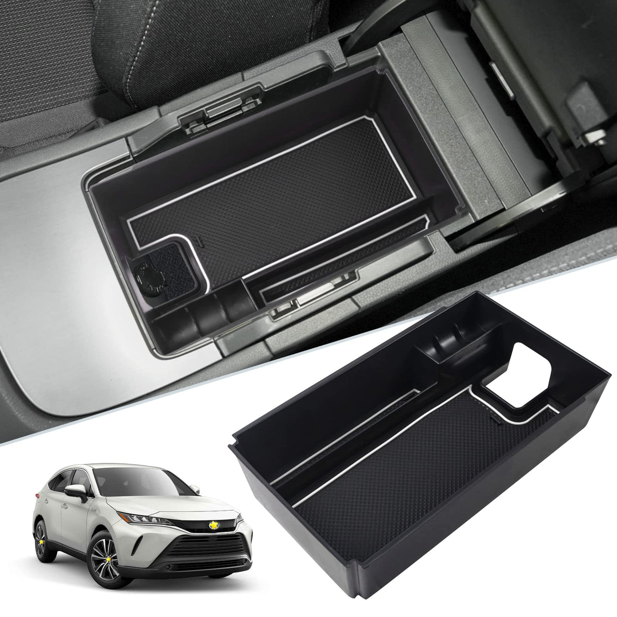 SKTU (Update) 2021 2022 2023 2024 Toyota Venza Center Console - Product Imagery