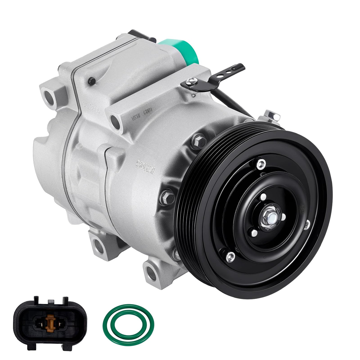 BDFHYK 198376 Air Conditioning AC Compressor with Clutch - Product Imagery