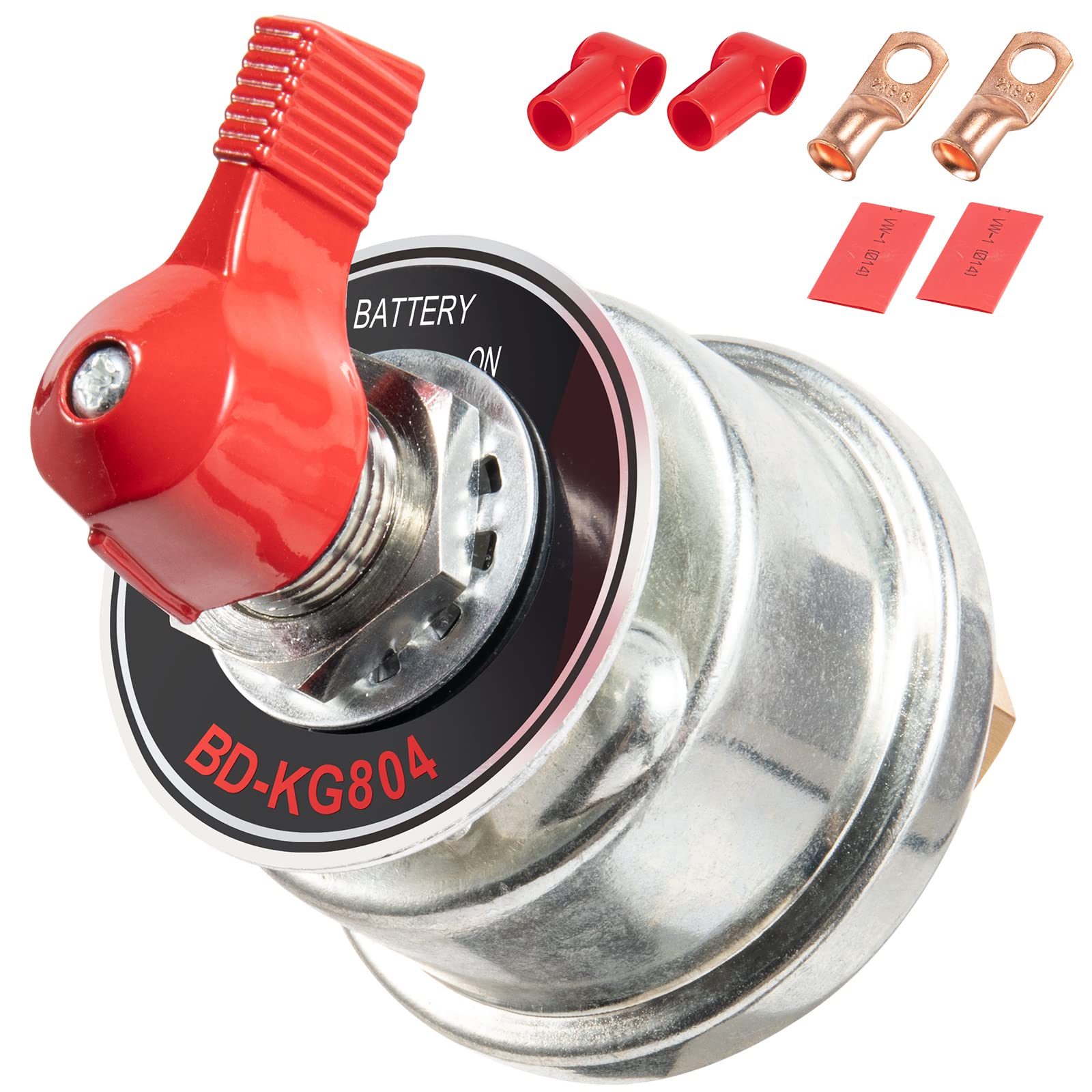 KACOLA High Current Battery Disconnect Switch 300A, 12-24V - Product Imagery