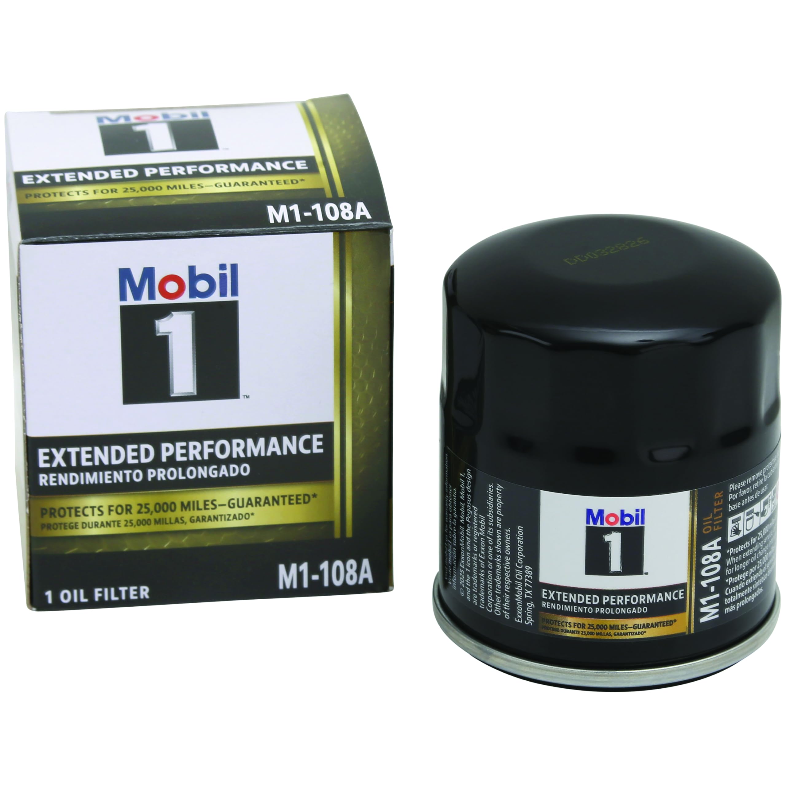 Mobil 1 M1-108A Extended Performance Oil Filter - Product Imagery