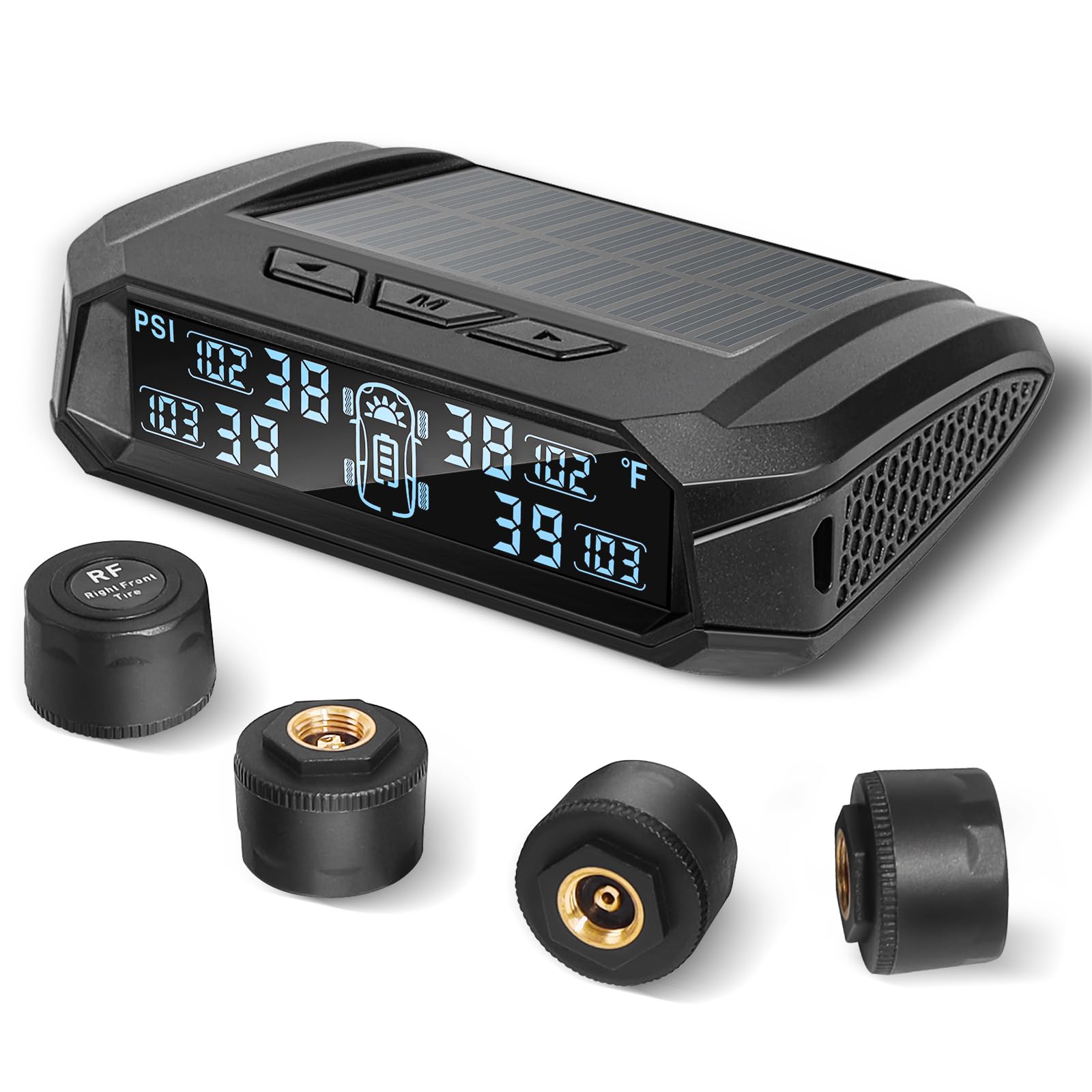 Masoll RV Tire Pressure Monitoring System,TPMS with 4 Tire - Product Imagery