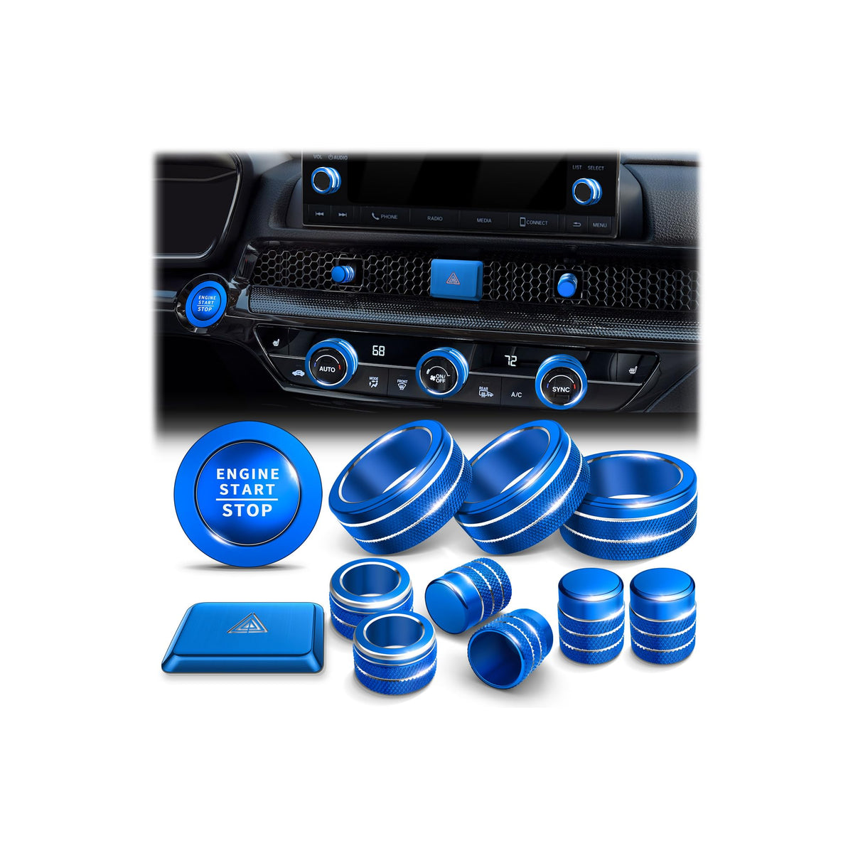 Polodunn for Honda Civic 2022-2026 Accessories, CRV 2023-2026 & - Product Imagery