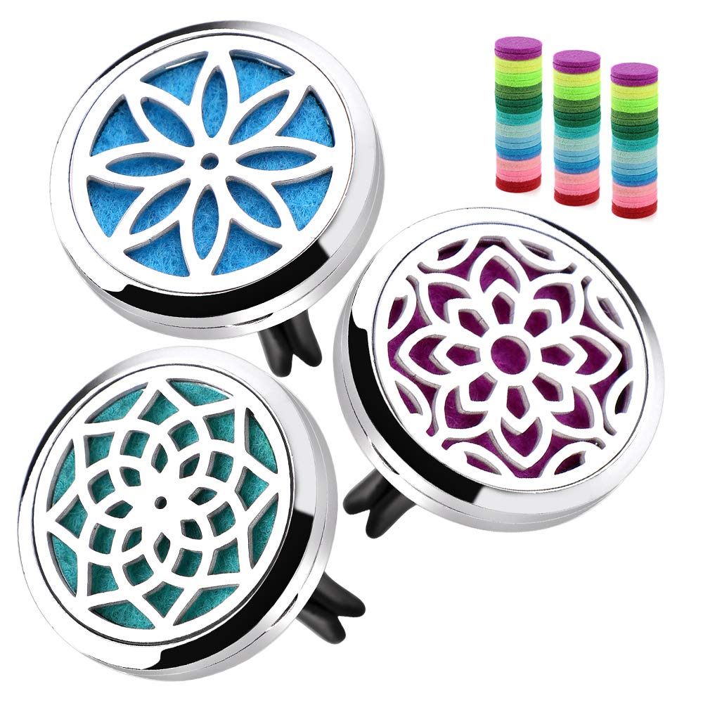 ttstar Car Diffuser Vent Clip - 30mm Aromatherapy Essential Oil - Product Imagery