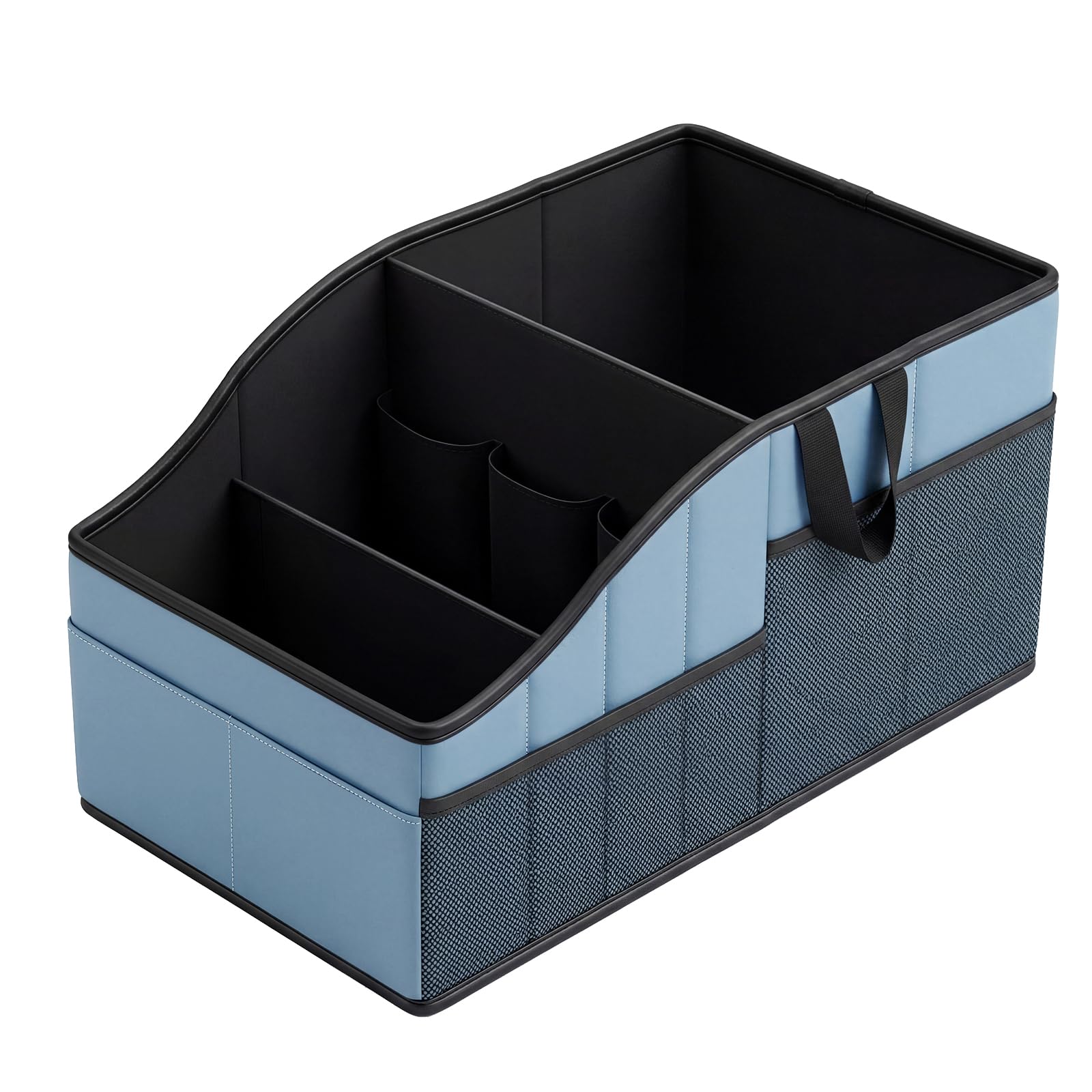 WHHMK Sturdy Leather Car Storage Support Up to 33 LB of Weight, - Product Imagery