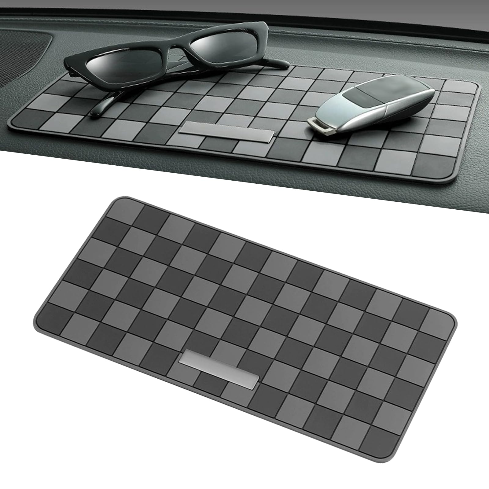 Car Dashboard Non Slip Mat, Multifunctional Car Anti-slip Mat, - Product Imagery