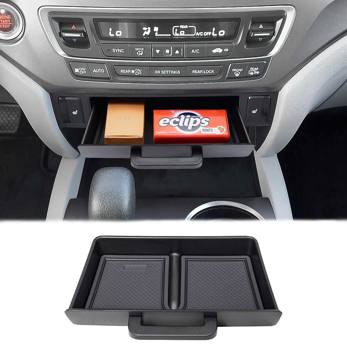 Removable Center Console Tray for 2017-2026 Honda - Product Imagery