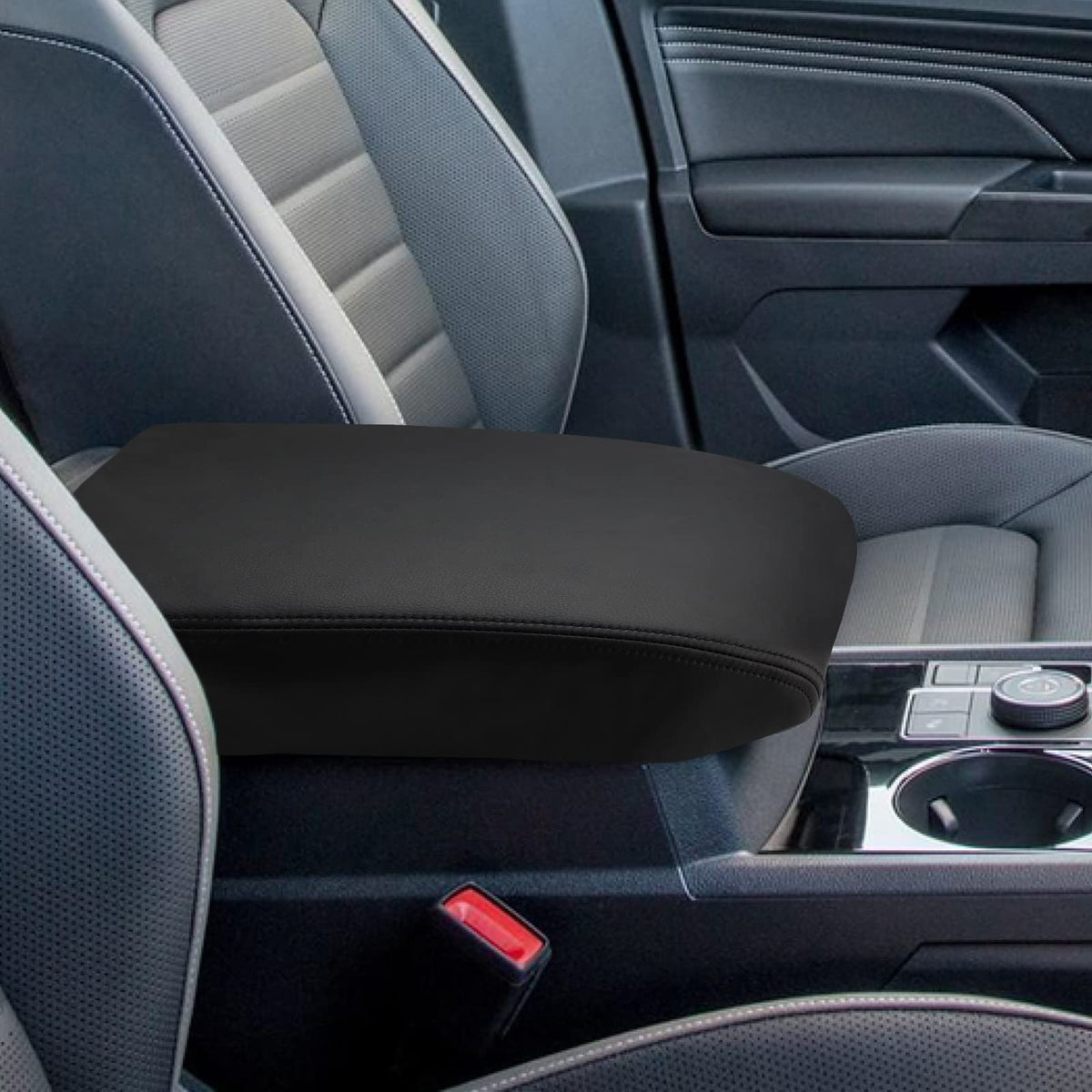 INTGET Center Console Armrest Cover for VW Volkswagen Atlas - Product Imagery