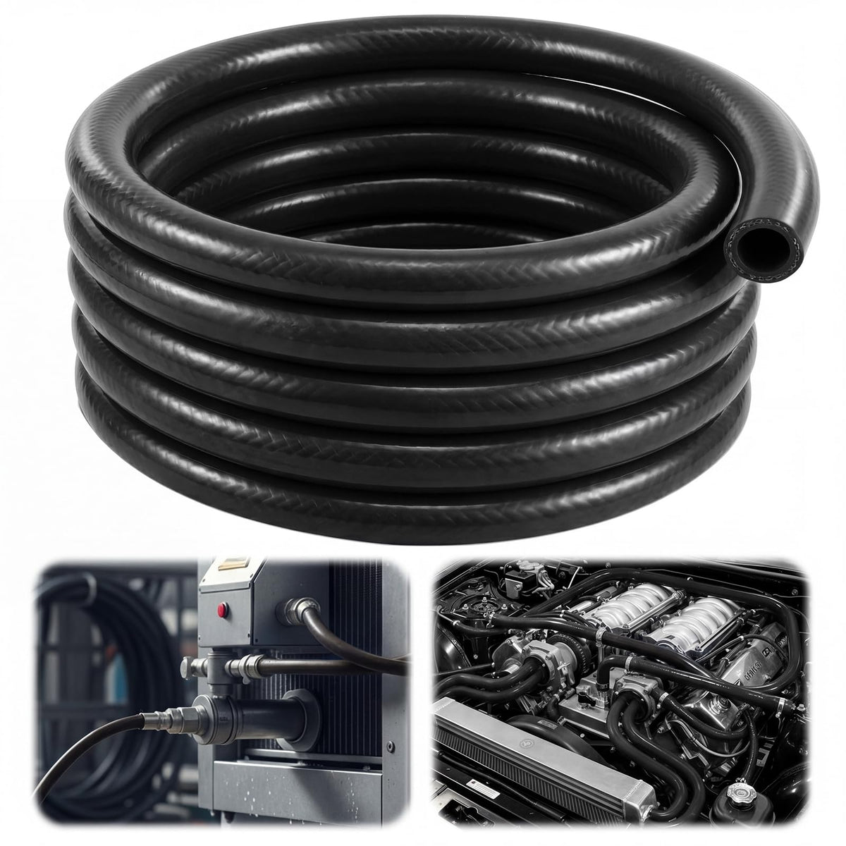 Outus 1" Id, 25ft Silicone Heater Hose,Coolant Radiator Hose, - Product Imagery
