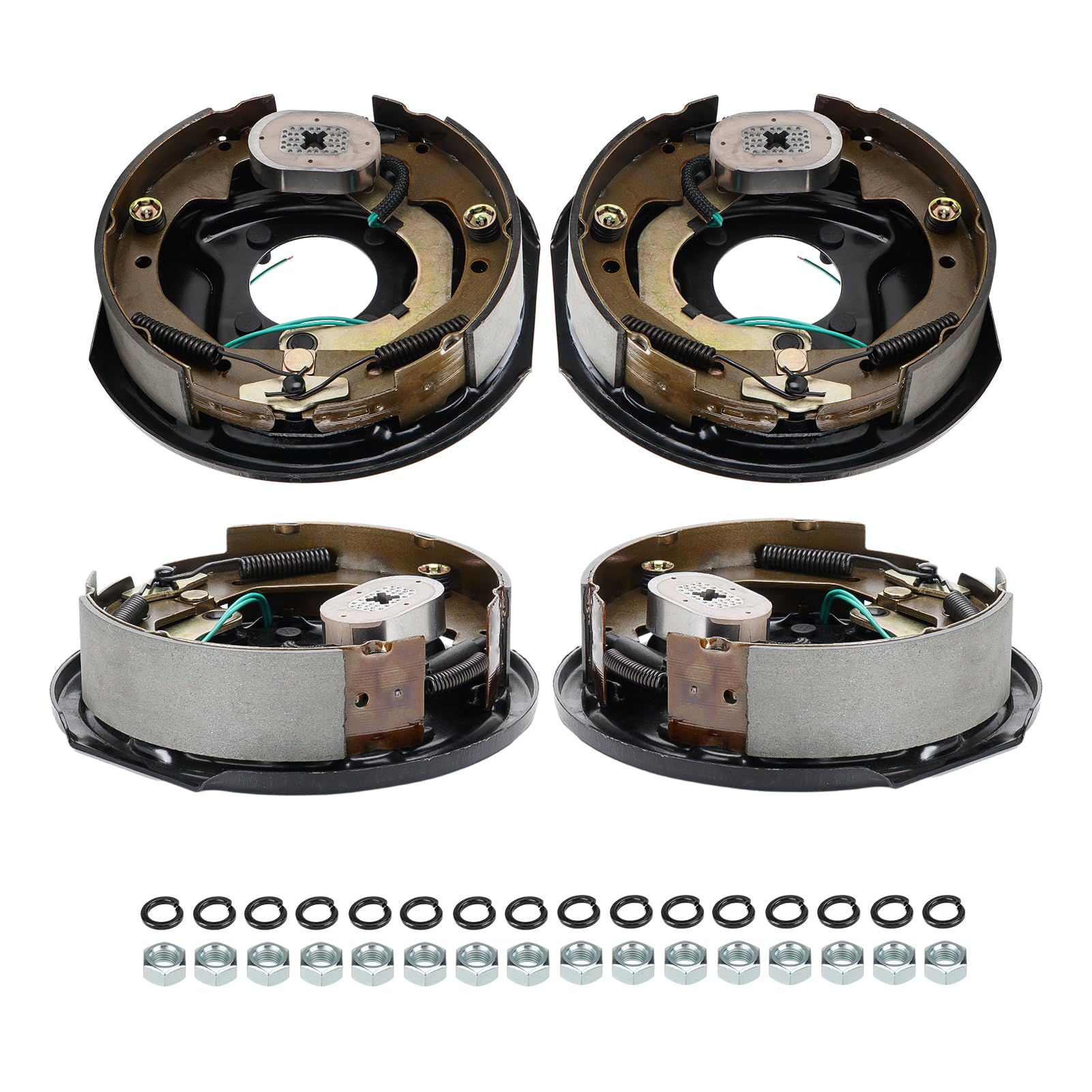 Youxmoto 10 x 2-1/4 Trailer Electric Brake Assembly (2 Right - Product Imagery