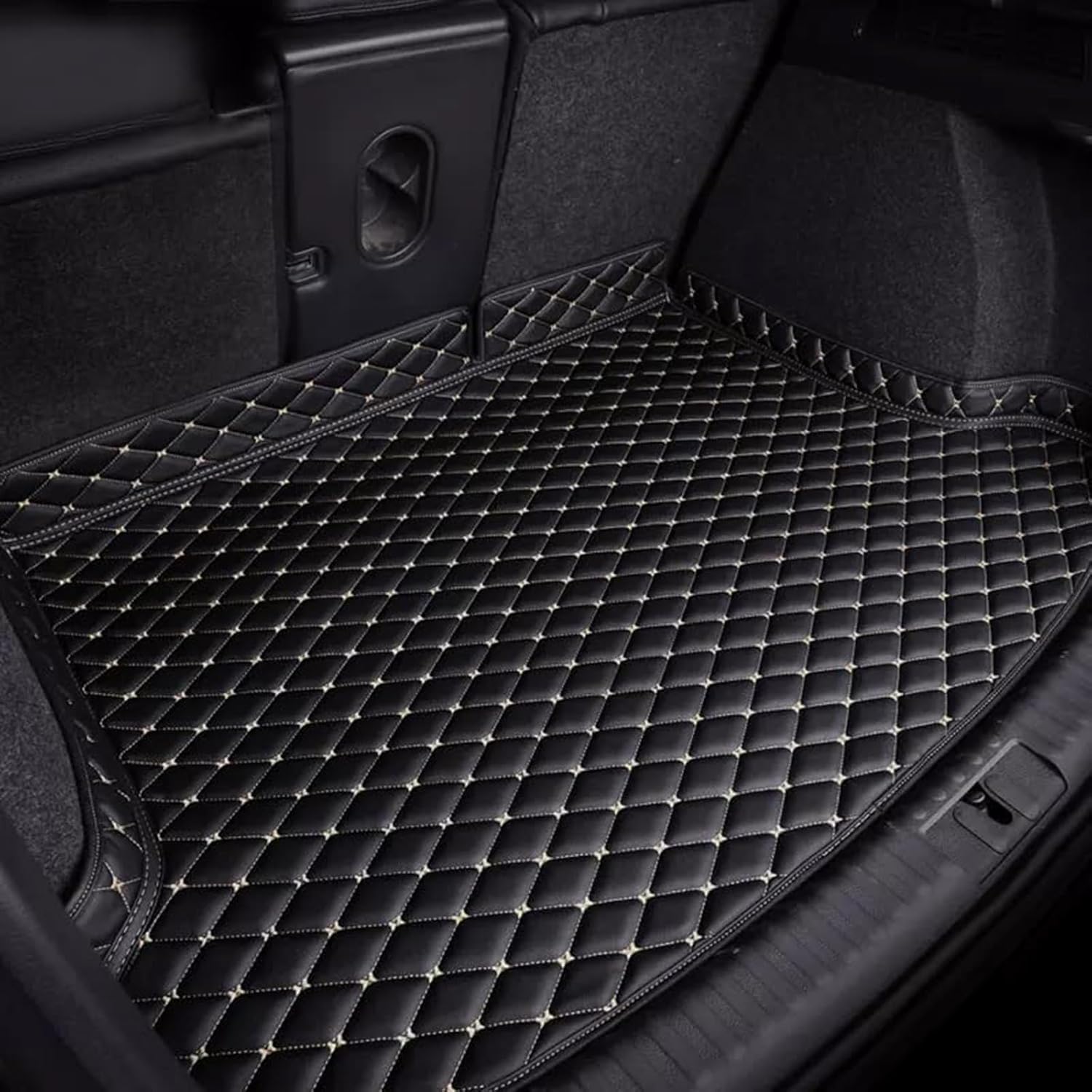 Leather Car Trunk Mat for Lincoln Aviator(6seats) 2020 2021 2022 - Product Imagery