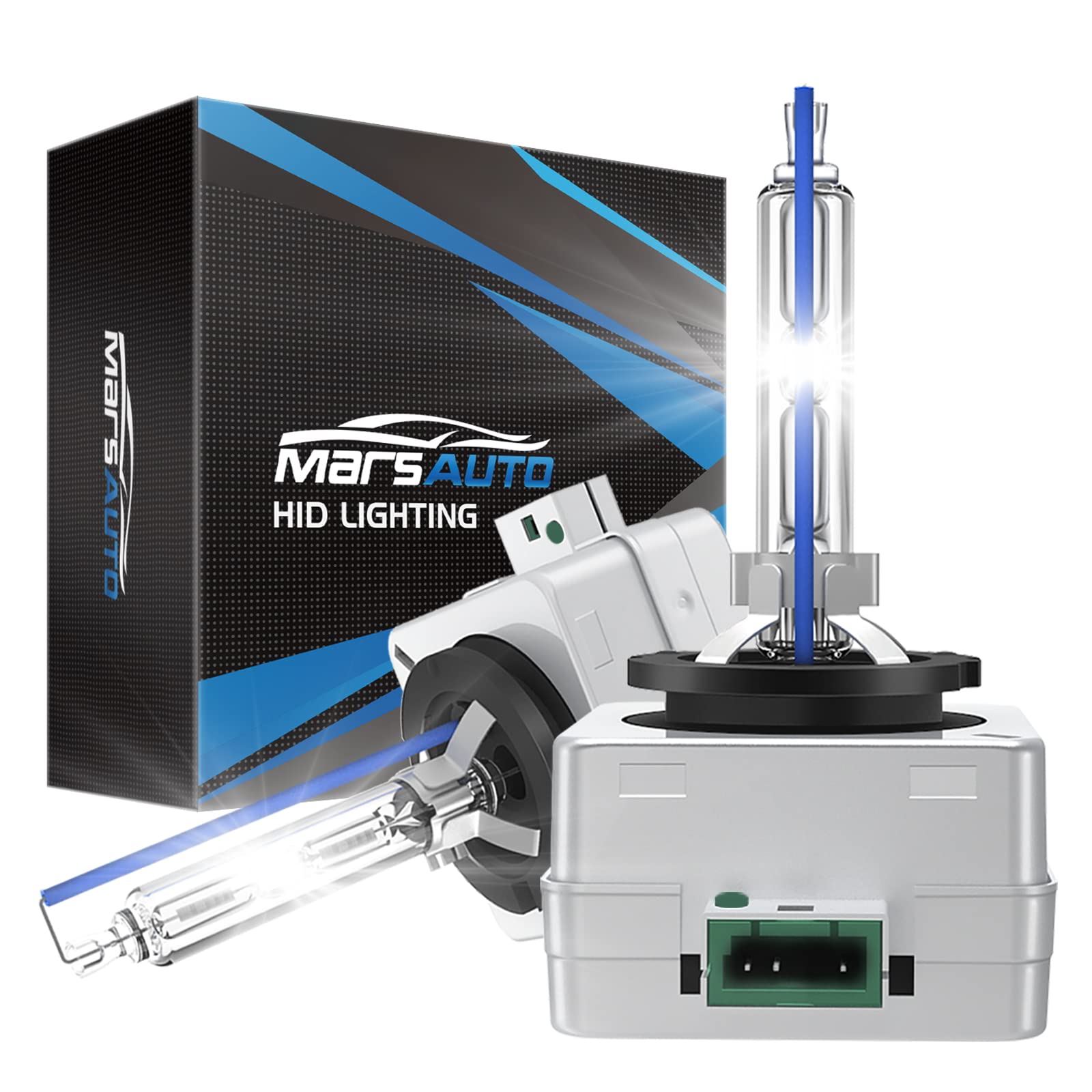 Marsauto D3S HID Bulbs, 6000K Cold White, Xenon D3S HID Bulb, - Product Imagery