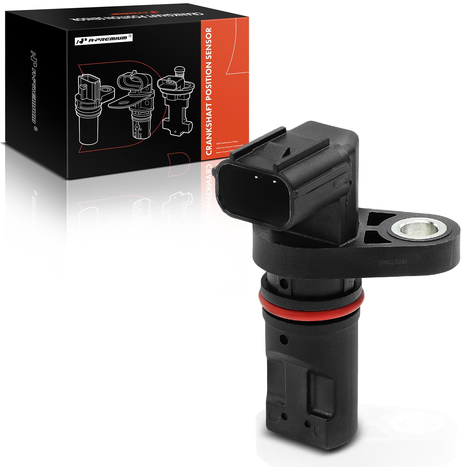 A-Premium Engine Crankshaft Position Sensor Compatible with Honda - Product Imagery