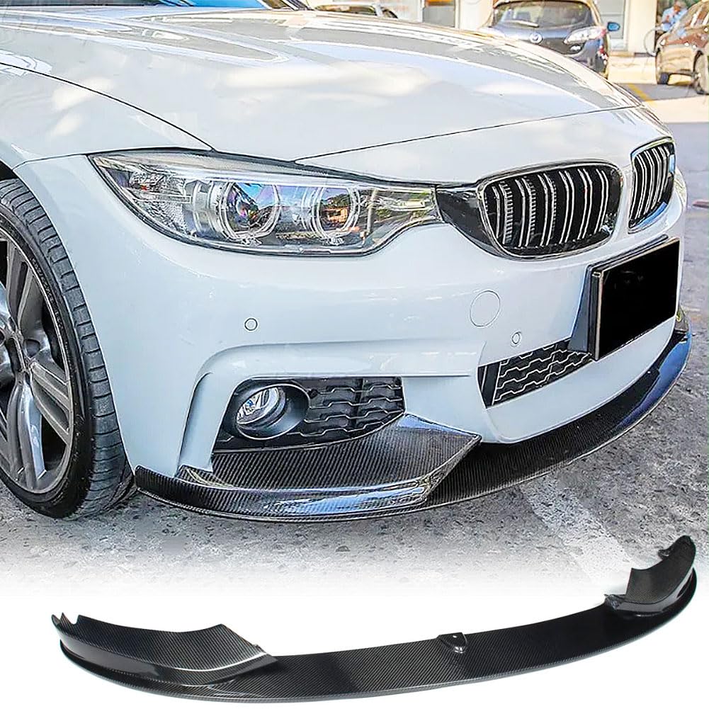 Carbon Fiber Front Lip Spoiler for BMW F32 F33 F36 M Sport - Product Imagery