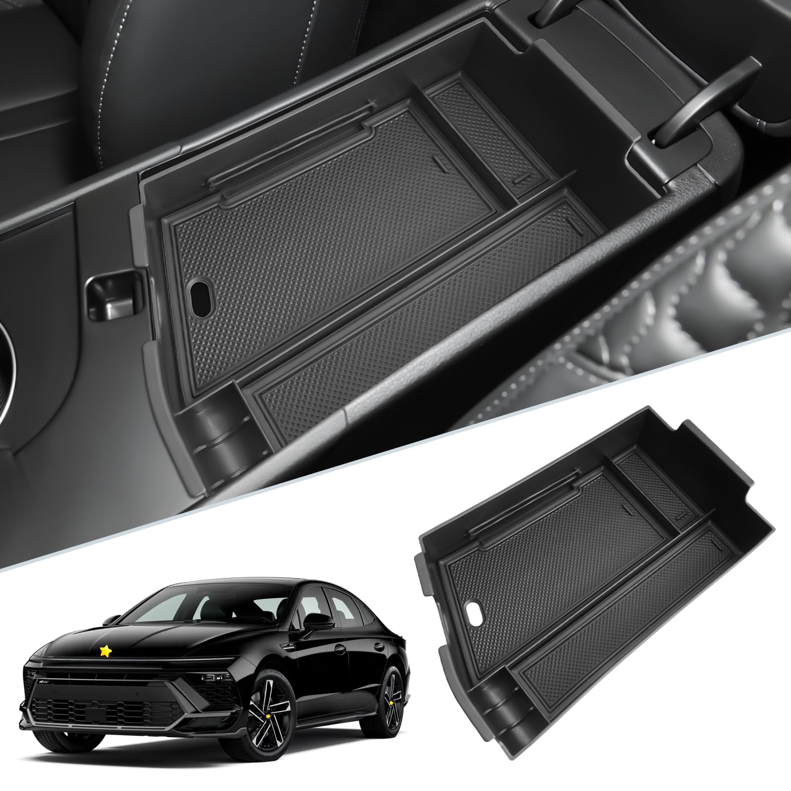 SKTU for 2024 2025 2026 Hyundai Sonata Center Console Organizer - Product Imagery