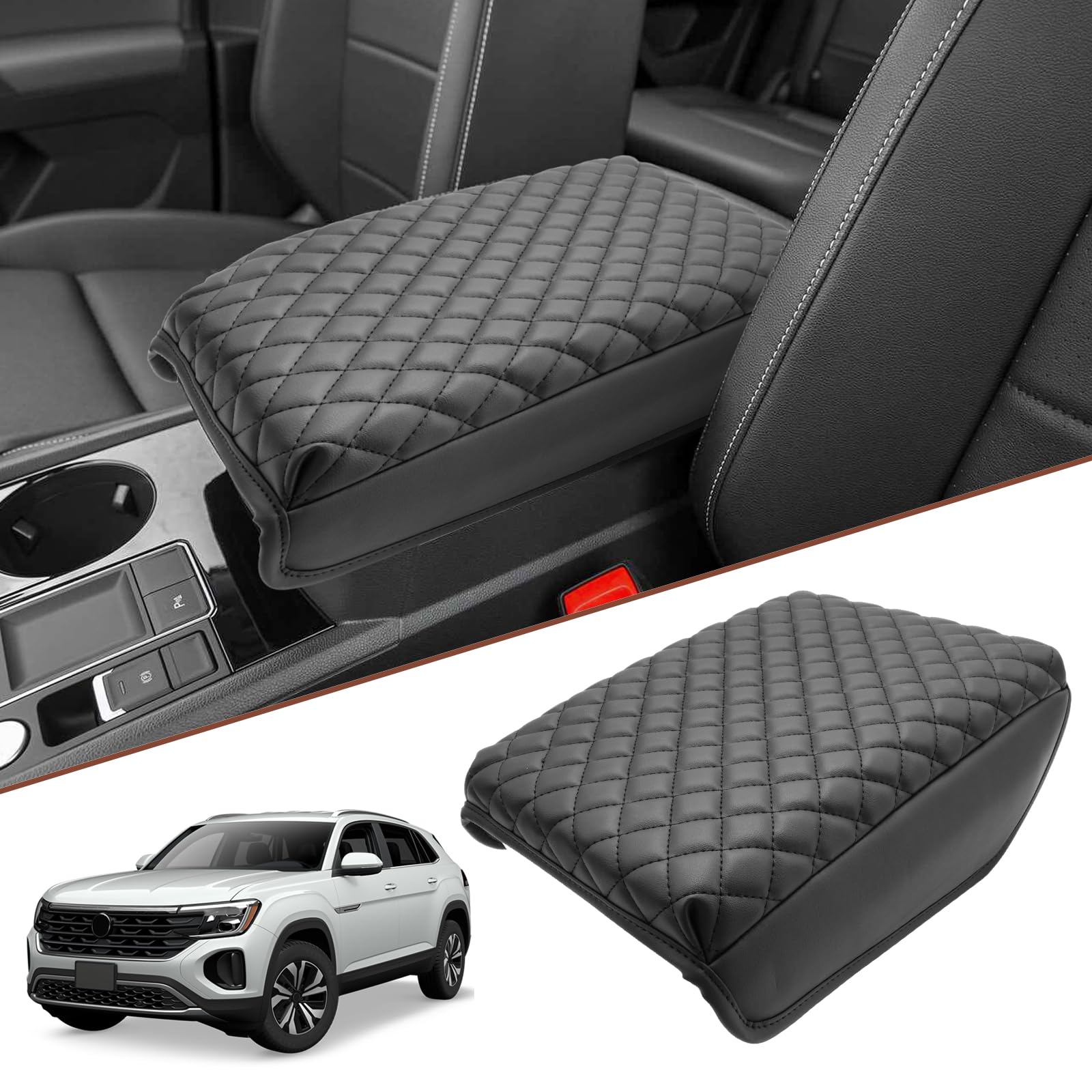 SKTU for 2024 2025 2026 Volkswagen Atlas Center Console Cover - Product Imagery