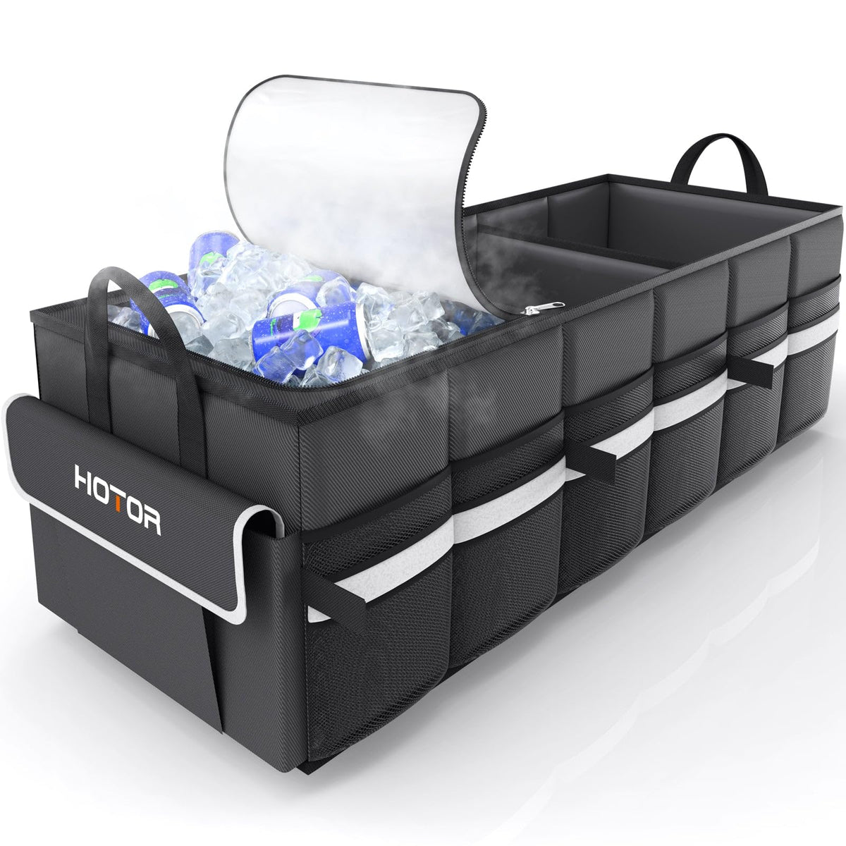 HOTOR Trunk Organizer - Car Organizer with Built-In Leakproof - Product Imagery