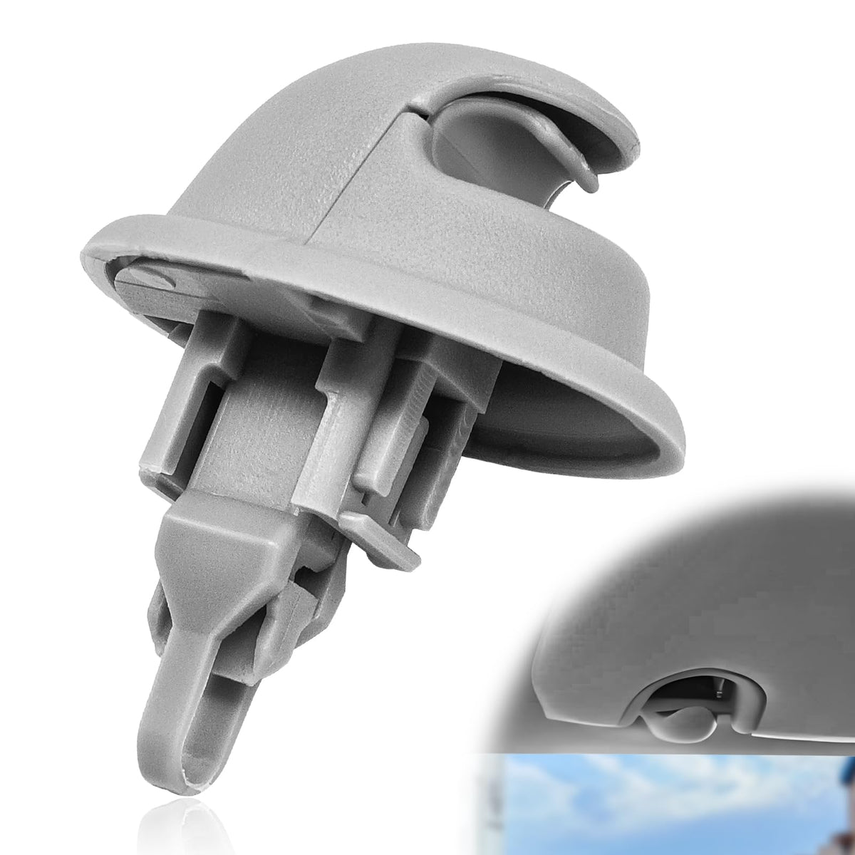 Sun Visor Retainer Clip Compatible with D0dge Ram 1500 - Product Imagery