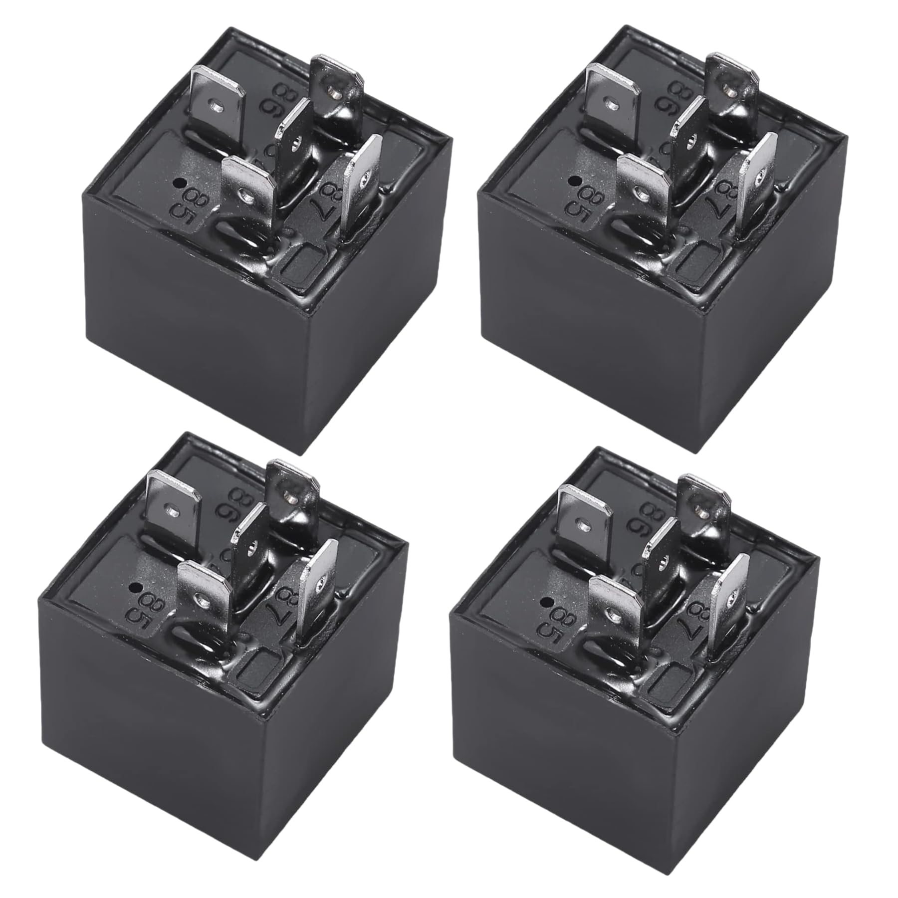 Pack 12V 5 Pin Relay 30/40 Amp SPDT Automotive Switch - Product Imagery