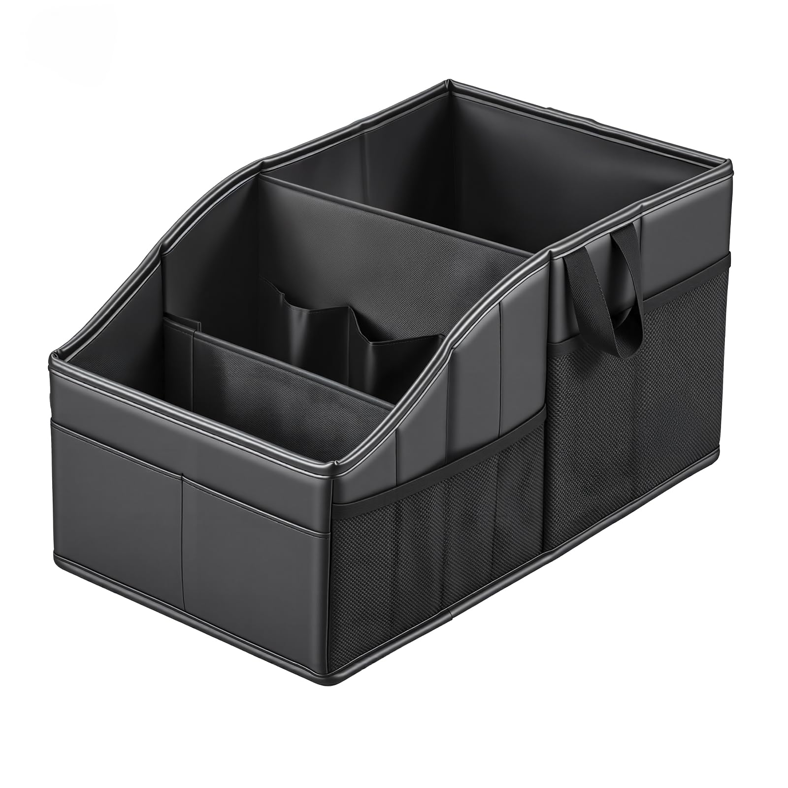 WHHMK Sturdy Leather Car Storage Support Up to 33 LB of Weight, - Product Imagery