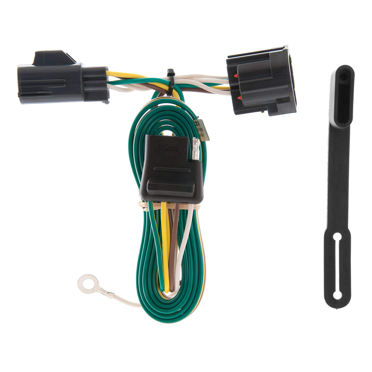 CURT 55124 Vehicle-Side Custom 4-Pin Trailer Wiring Harness for - Product Imagery