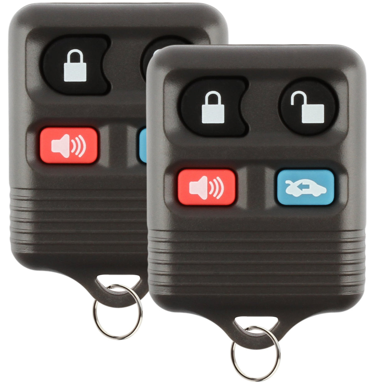 2X Key Fob Keyless Entry Remote Replacement for Ford Lincoln - Product Imagery