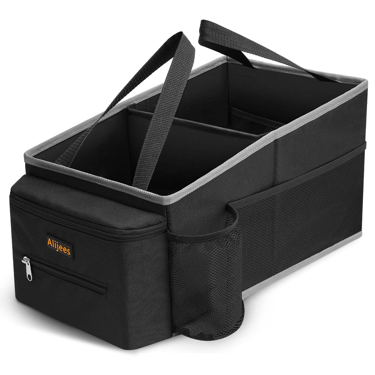 Car Seat Organizer - Backseat Car Organizer with Cup Holders, - Product Imagery