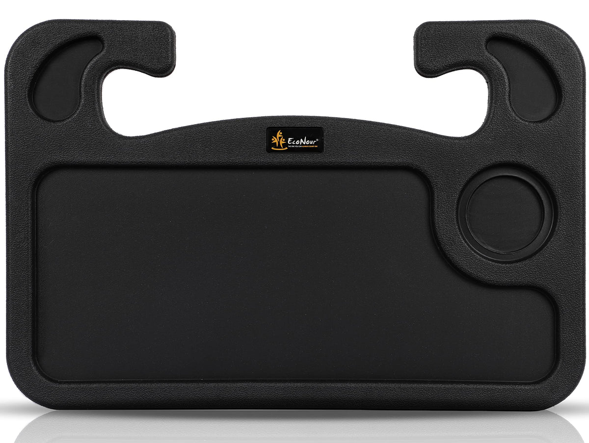 EcoNour 2 in 1 Car Steering Wheel Desk | Car Tray for Laptop - Product Imagery