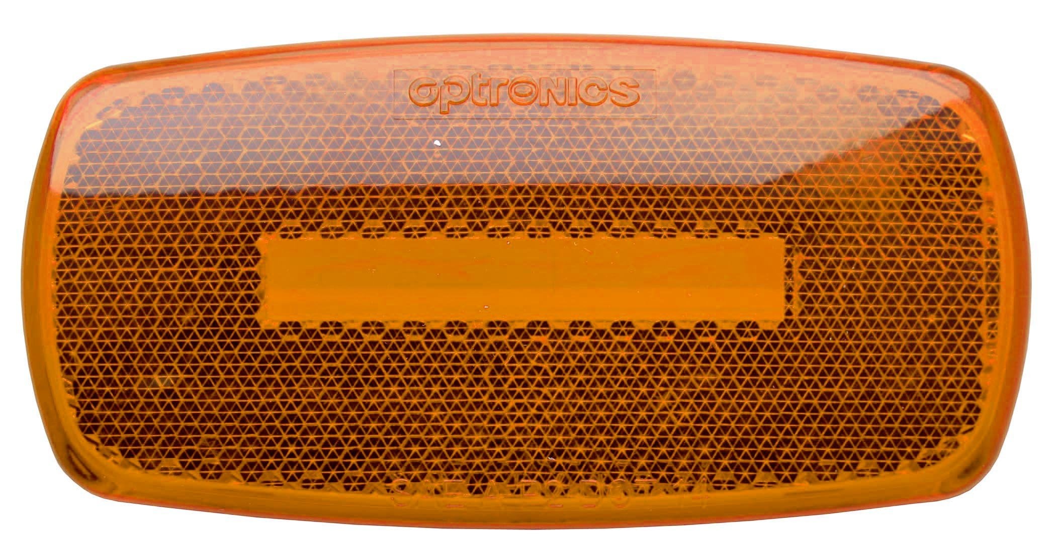 Optronics A-32ABP Amber Replacement Lens for MC32 Series Light - Product Imagery