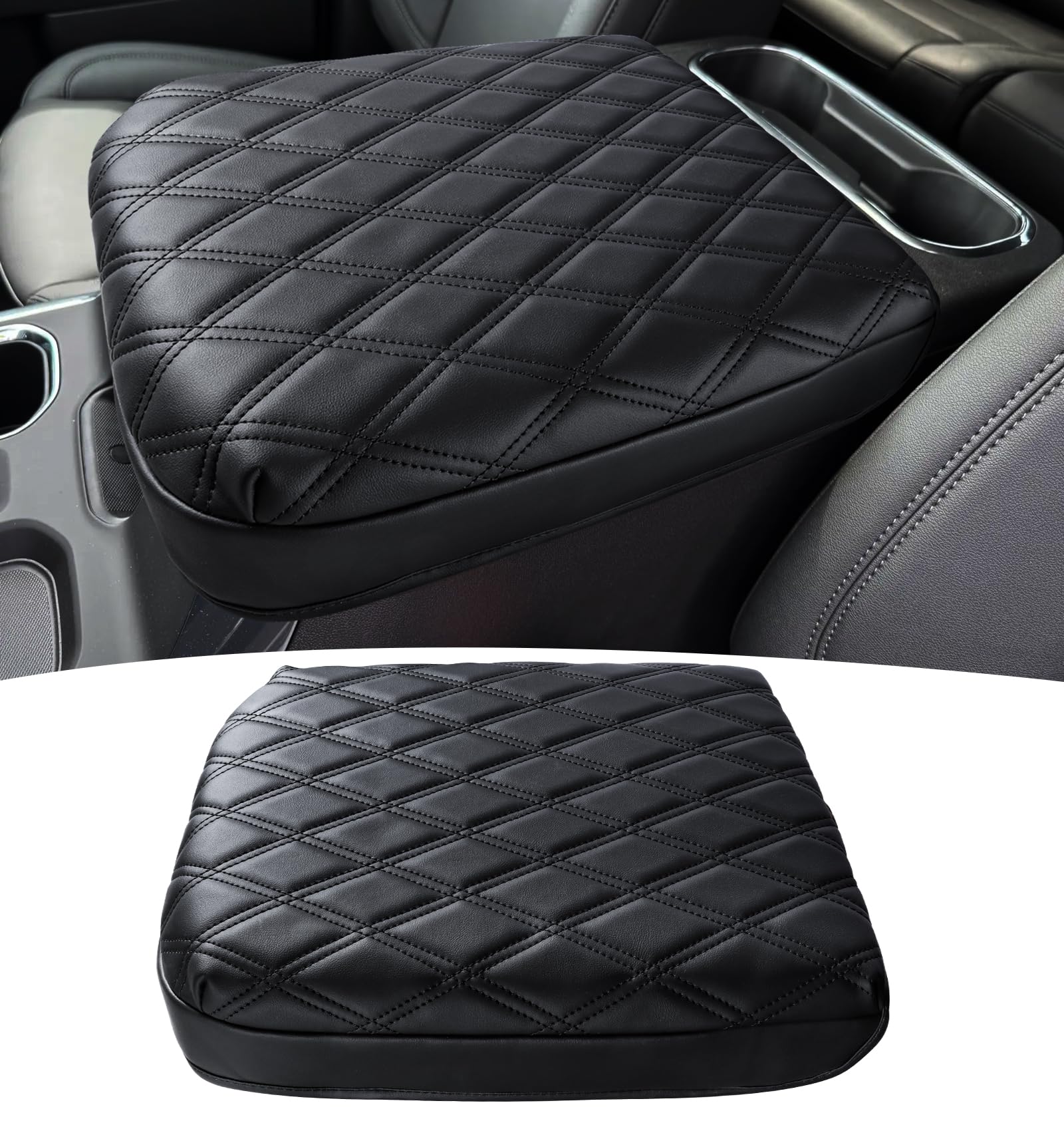 Center Console Armrest Cover for Chevy Silverado/GMC Sierra - Product Imagery
