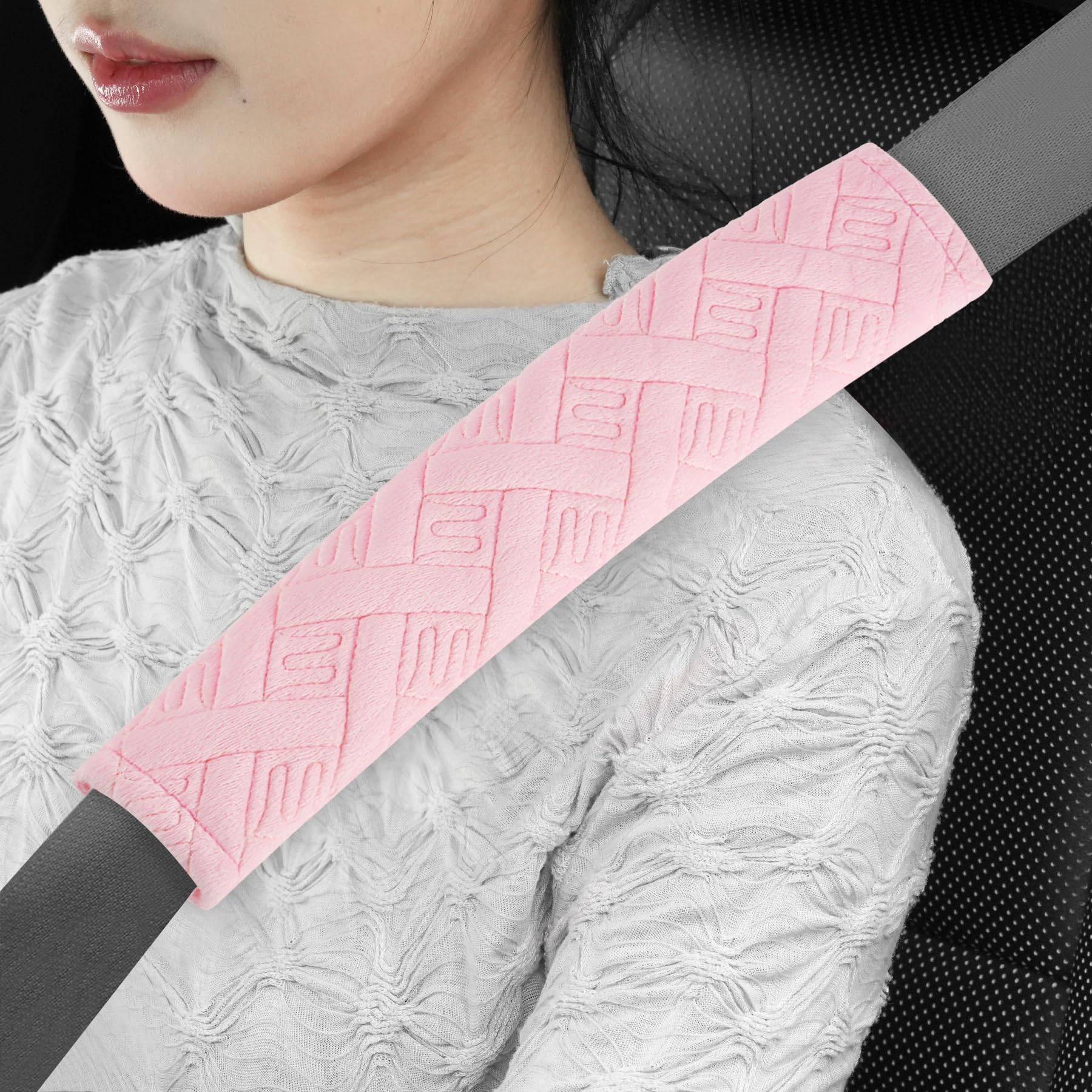 JUSTTOP 2-Pack Universal Car Shoulder Strap Pads Cover for A - Product Imagery