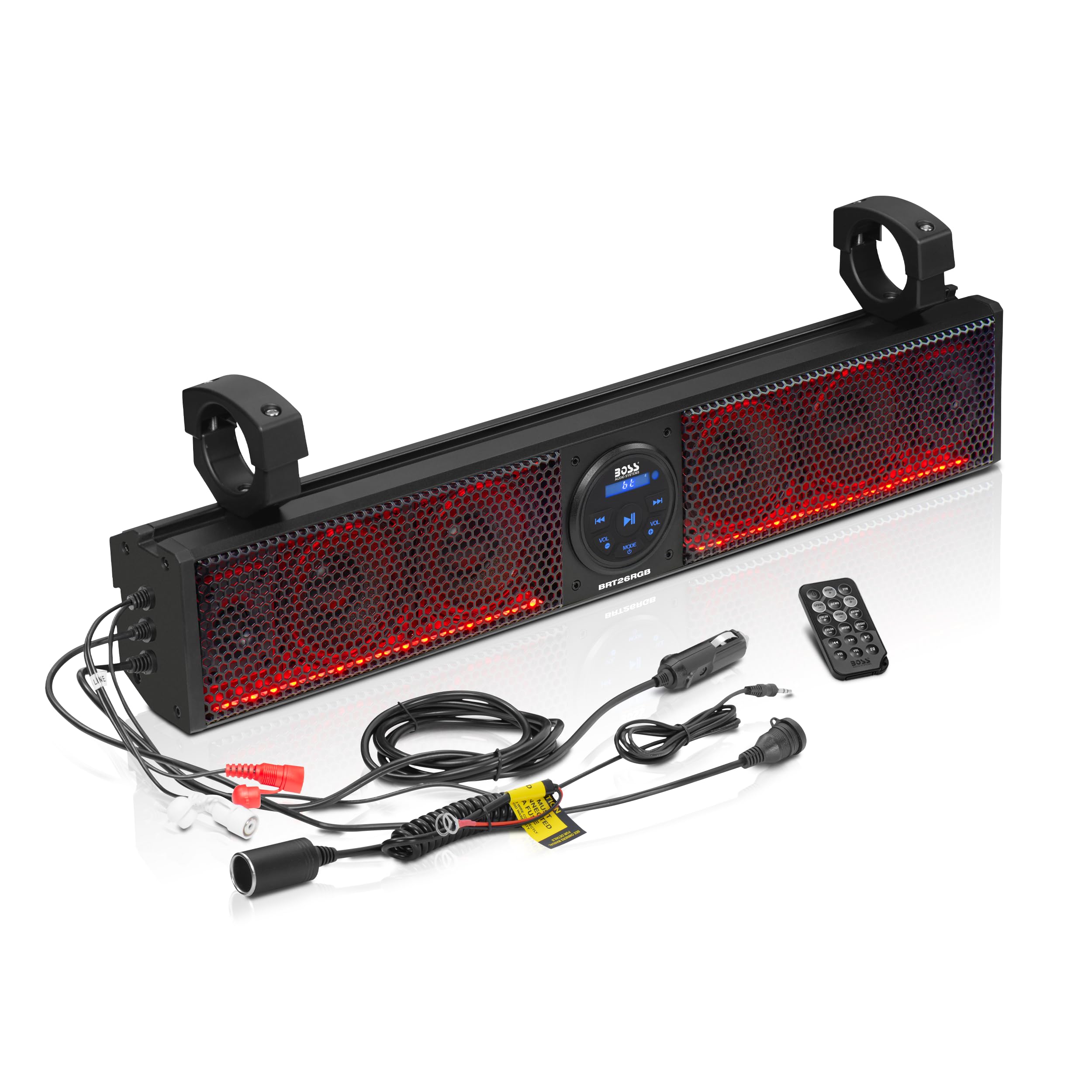 BOSS Audio Systems BRT26RGB IPX5 Weatherproof Bluetooth ATV - Product Imagery