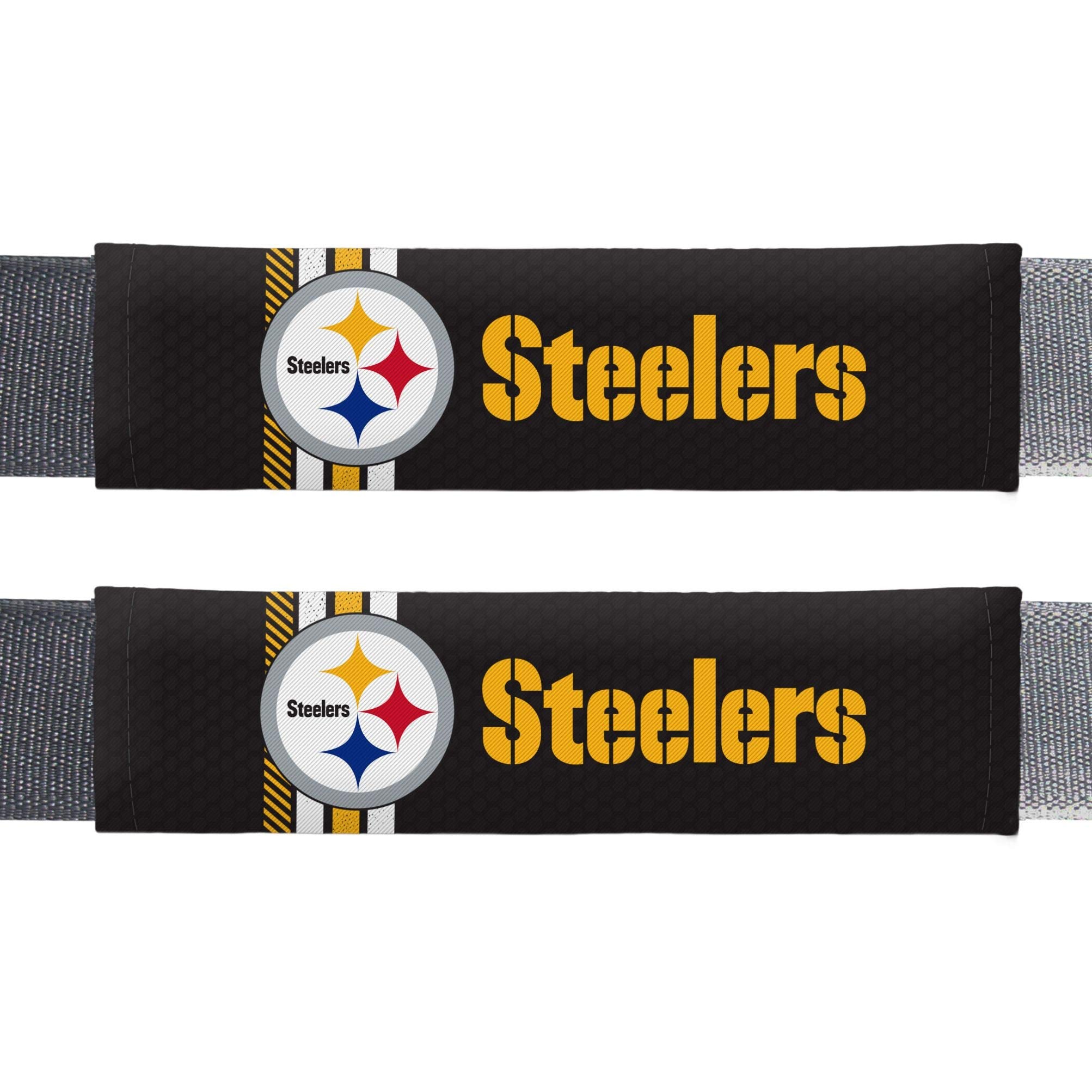 Fremont Die NFL Unisex Rally Seat Belt Pads, Universal Fit - Product Imagery