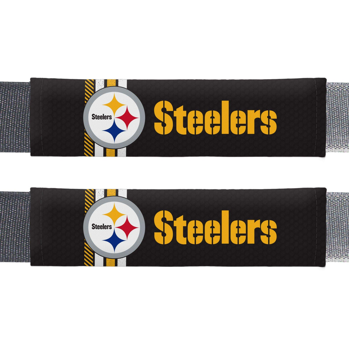 Fremont Die NFL Unisex Rally Seat Belt Pads, Universal Fit - Product Imagery