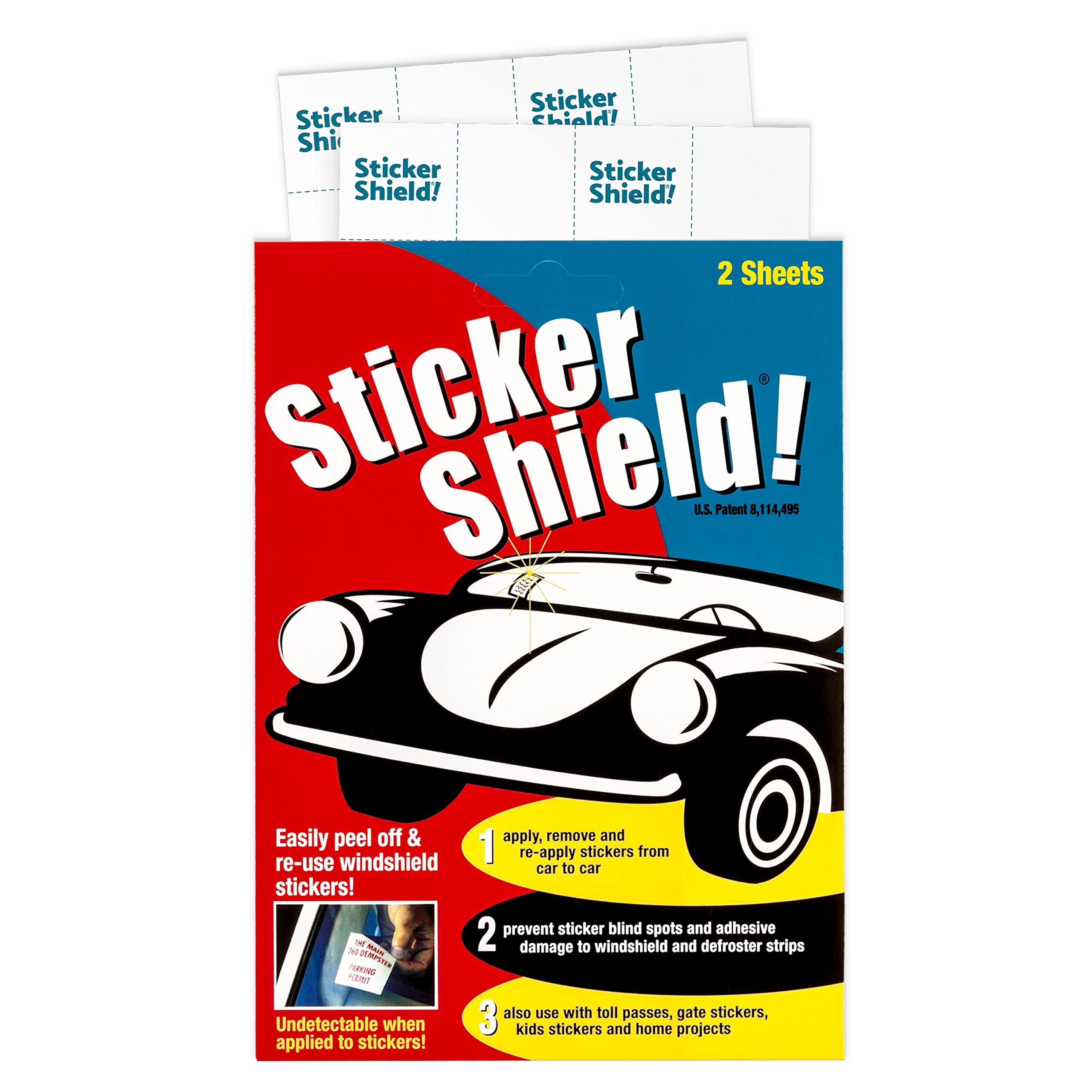 STICKER SHIELD - Windshield Sticker Applicator for Easy - Product Imagery