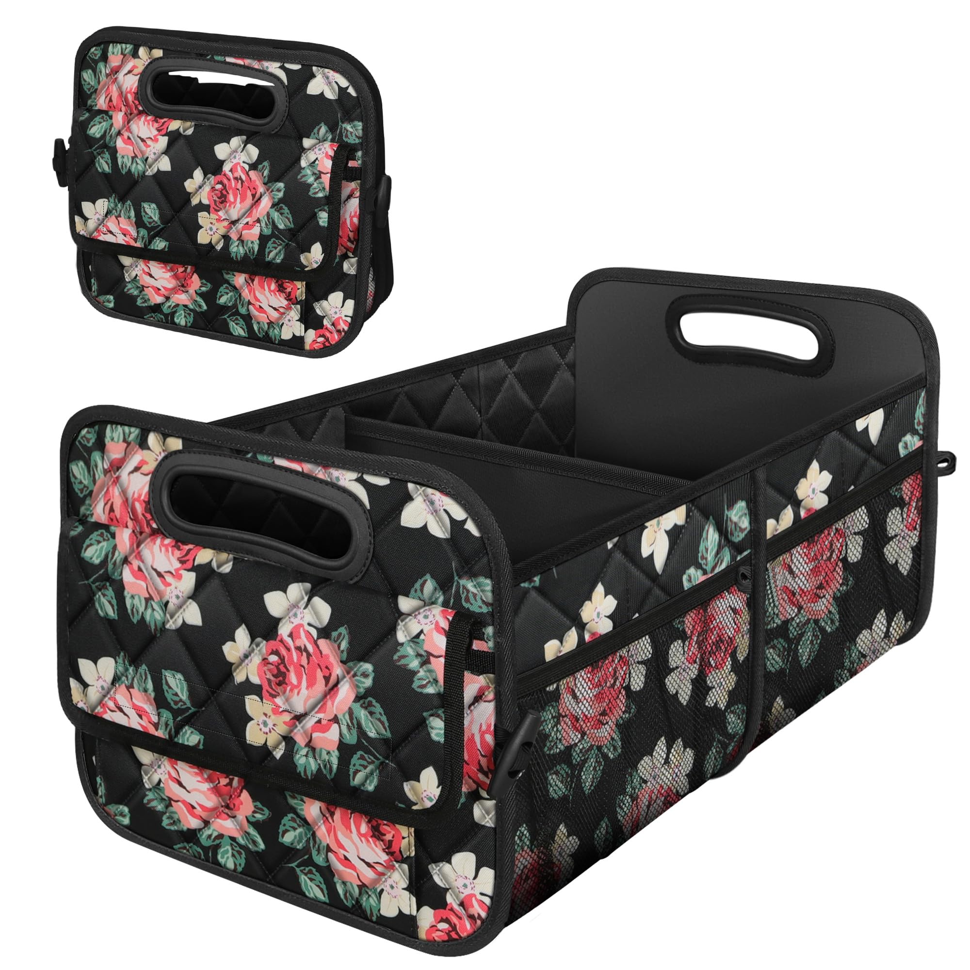 Deosk Car Trunk Organizer and Storage with Reinforced Handles - Product Imagery
