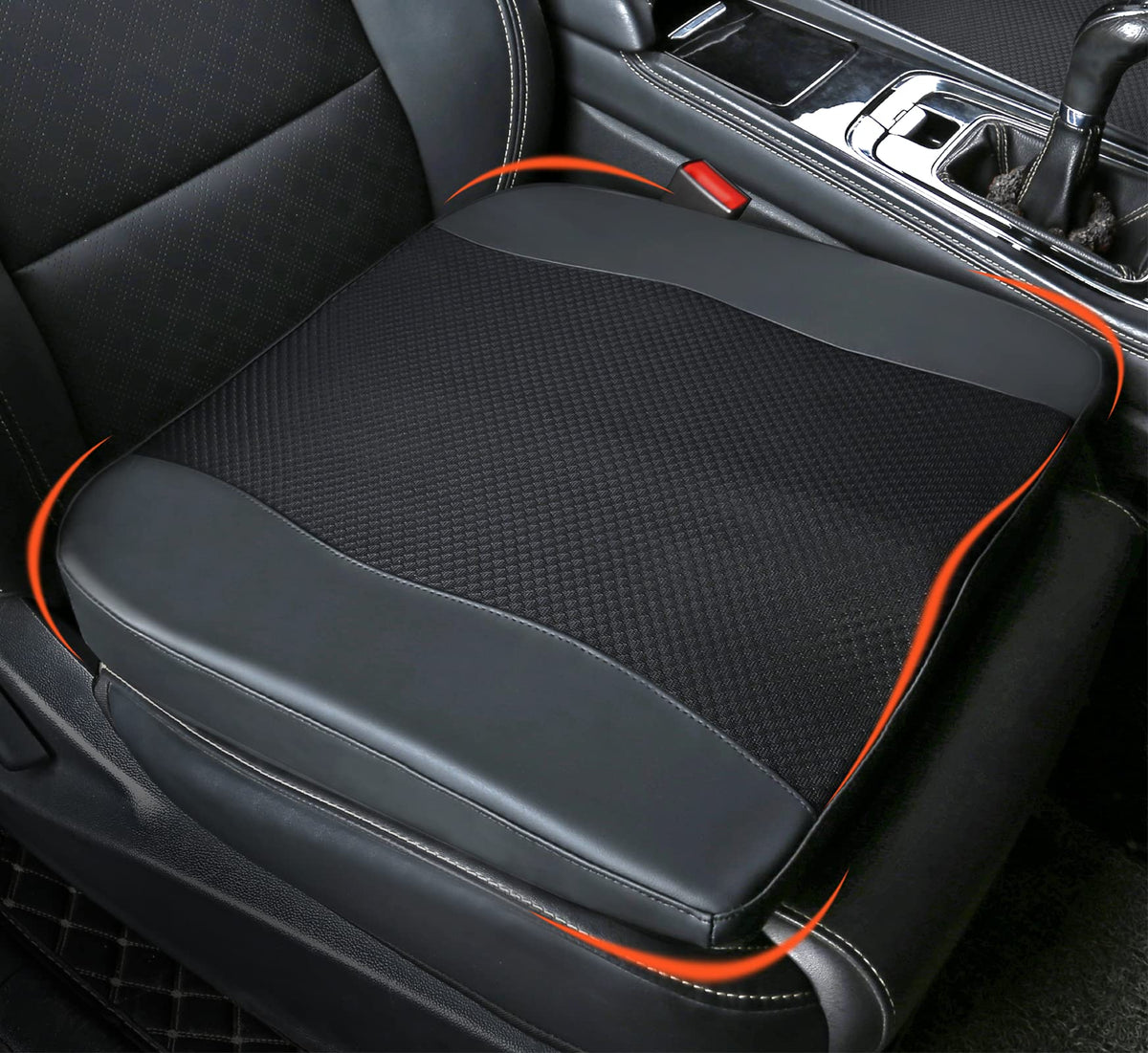 Lofty Aim Car Seat Cushion, Memory Foam Car Seat Cushions for - Product Imagery