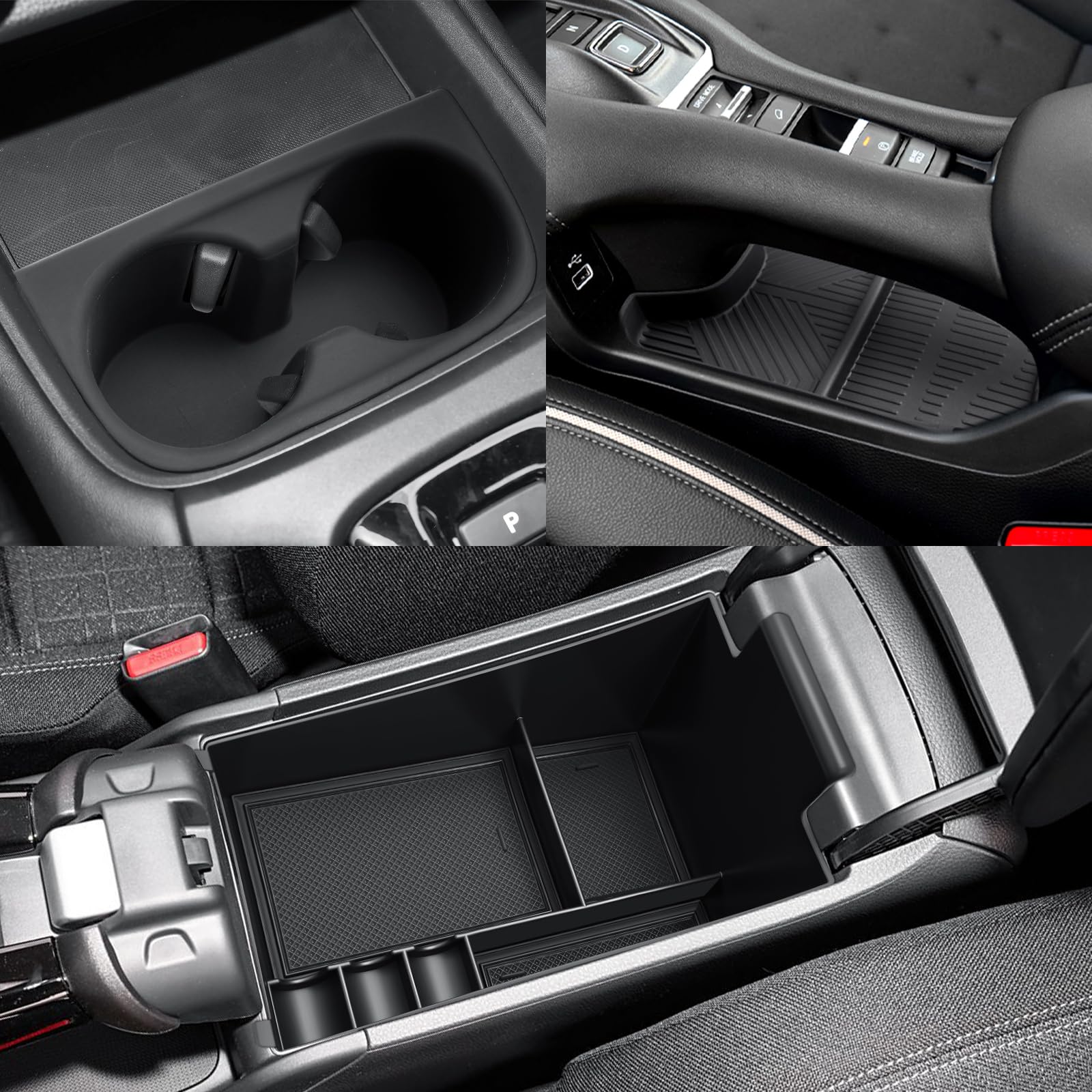 CDEFG 3Pcs for 2023 2024 2025 2026 Honda HR-V Center Console - Product Imagery