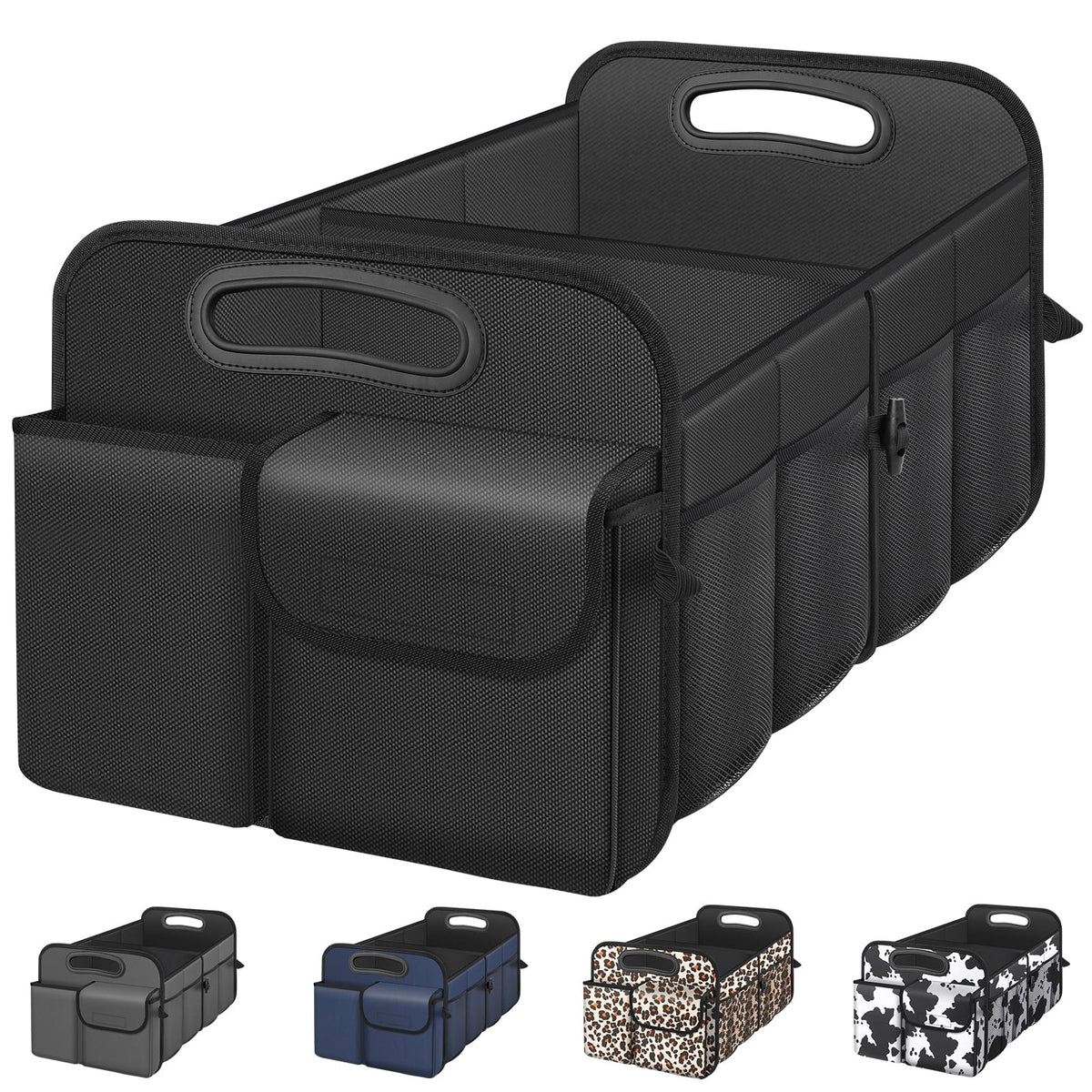 Femuar Car Trunk Organizer-Collapsible Car Storage for - Product Imagery