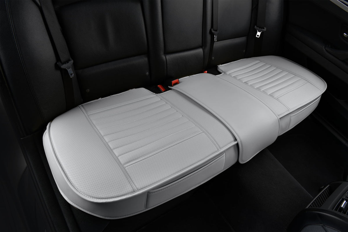 Back Seat Covers, Rear Seat Cushions, Auto Bench Protector with - Product Imagery